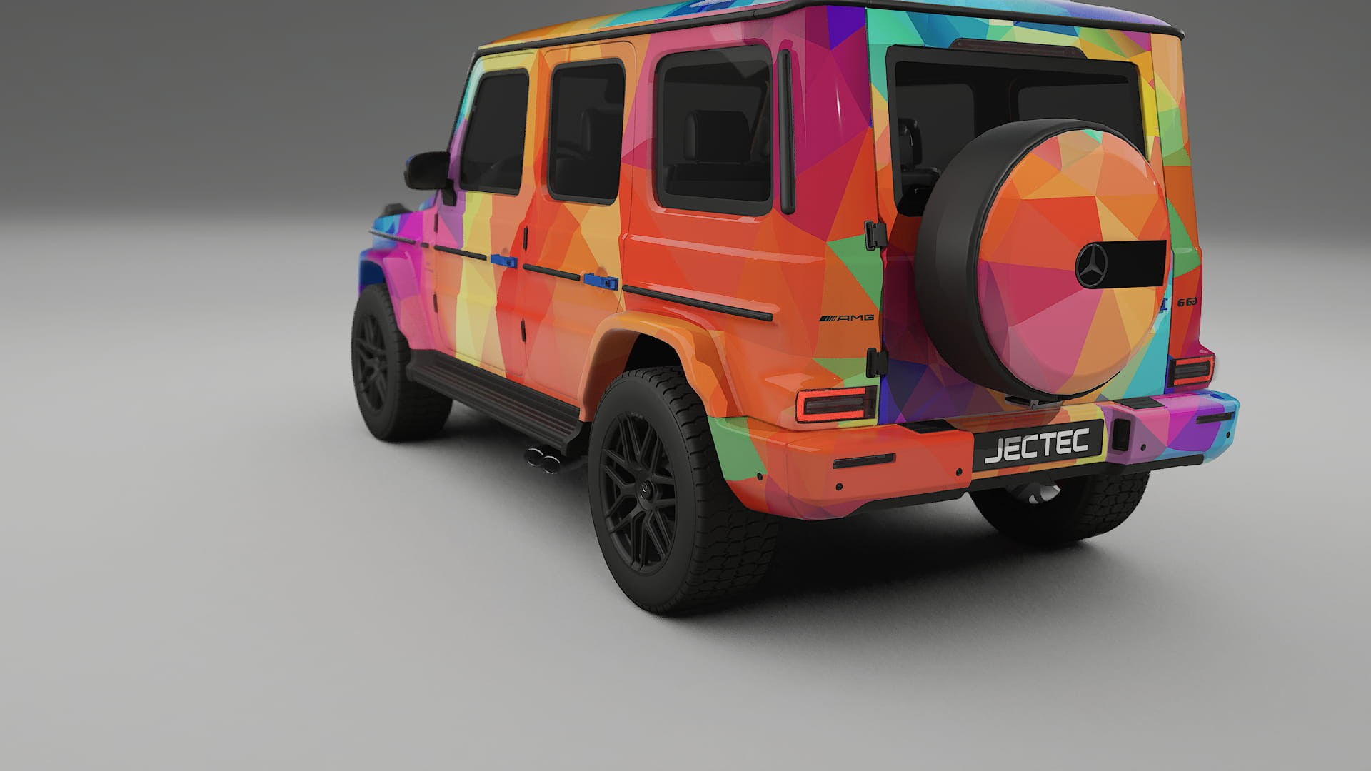 Mercedes G63 AMG W463A VECTOR VIBE – Kit Wrap PPF Personalizat din Folie de Poliuretan Imprimabilă