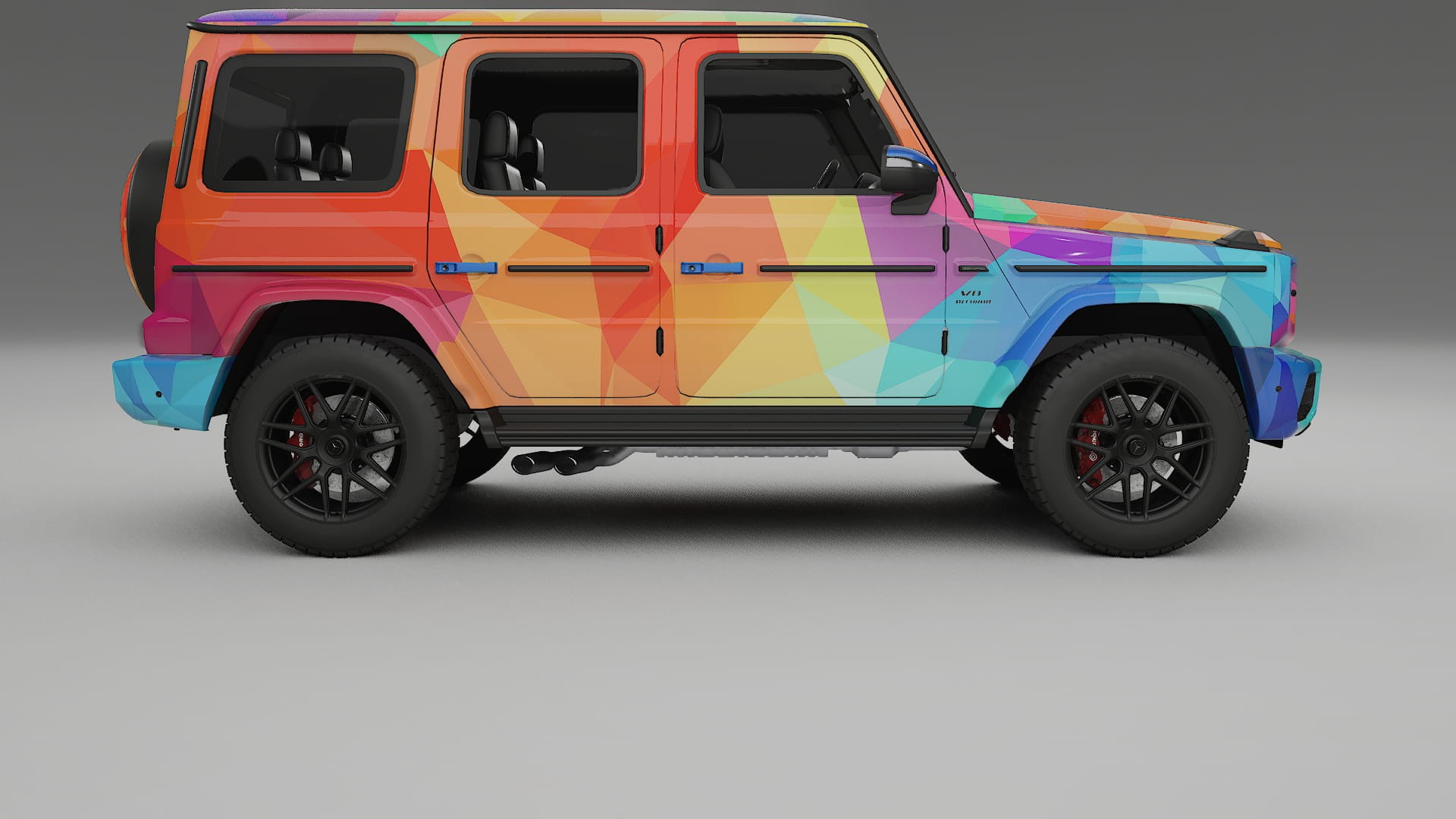 Mercedes G63 AMG W463A VECTOR VIBE – Kit Wrap PPF Personalizat din Folie de Poliuretan Imprimabilă