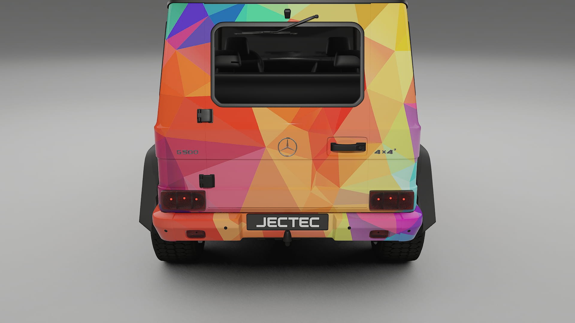 Mercedes G-class 4x4 W463 VECTOR VIBE – Kit Wrap PPF Personalizat din Folie de Poliuretan Imprimabilă