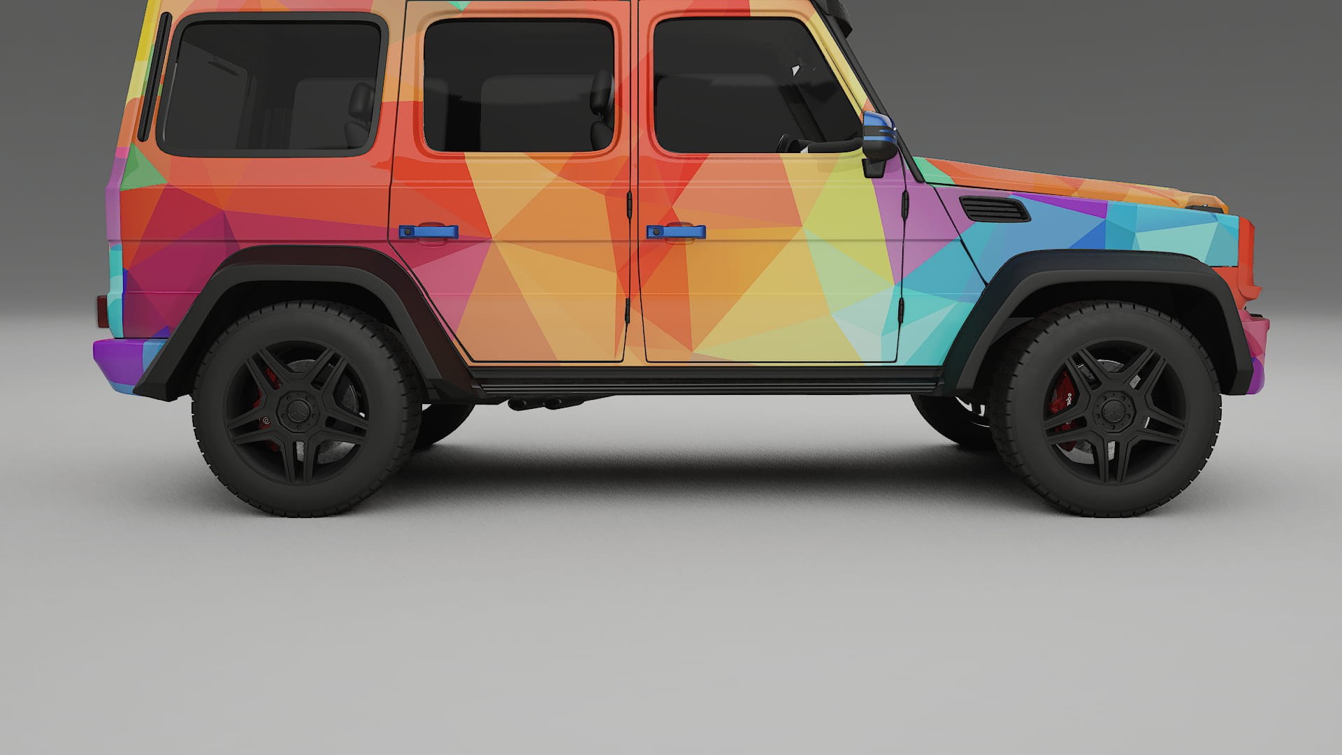 Mercedes G-class 4x4 W463 VECTOR VIBE – Kit Wrap PPF Personalizat din Folie de Poliuretan Imprimabilă