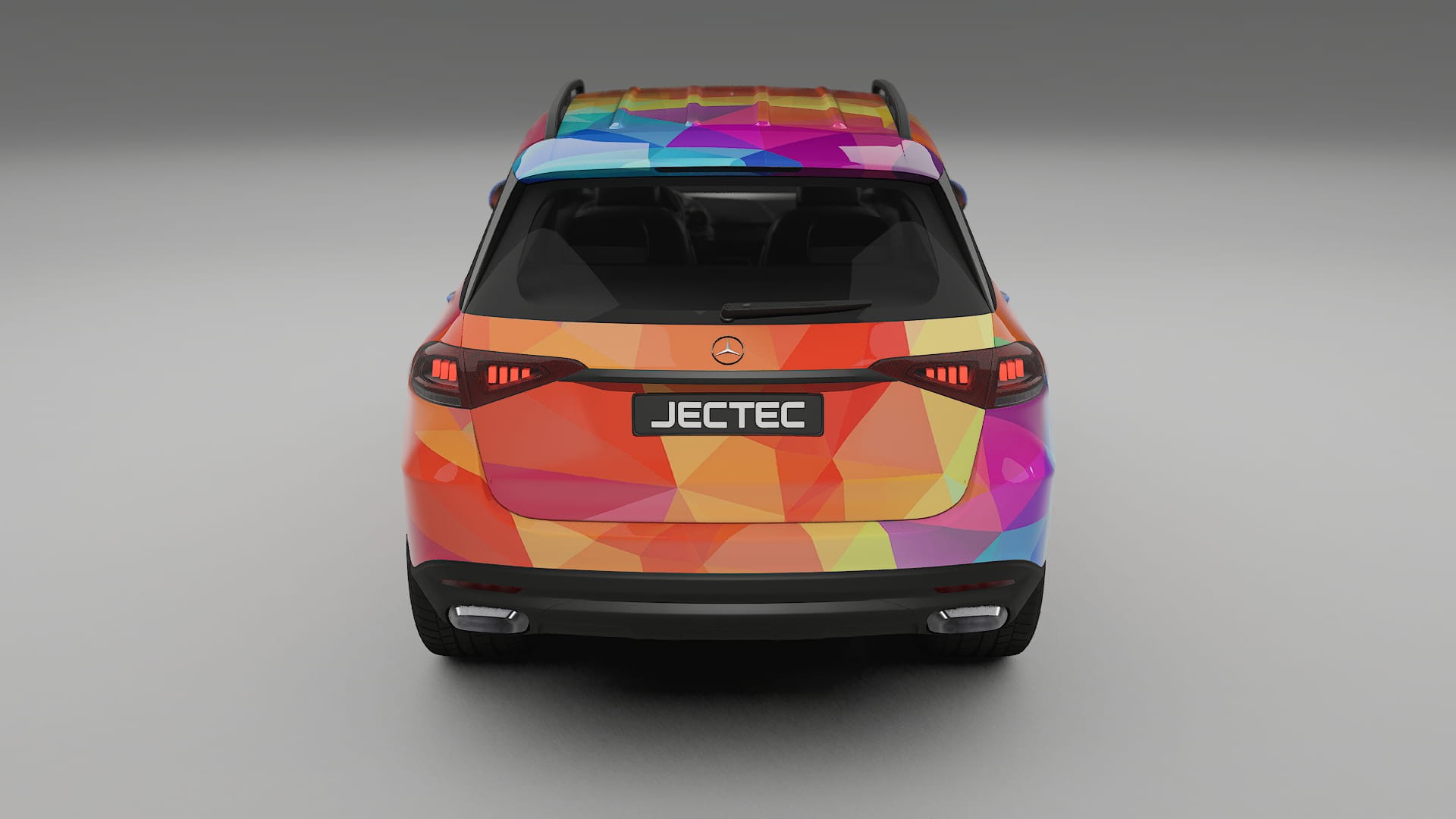 Mercedes GLE W167 VECTOR VIBE – Kit Wrap PPF Personalizat din Folie de Poliuretan Imprimabilă