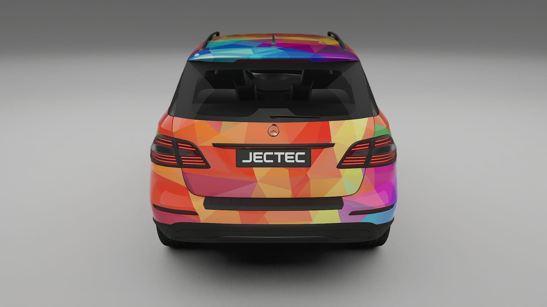 Mercedes M-class W166 VECTOR VIBE – Kit Wrap PPF Personalizat din Folie de Poliuretan Imprimabilă