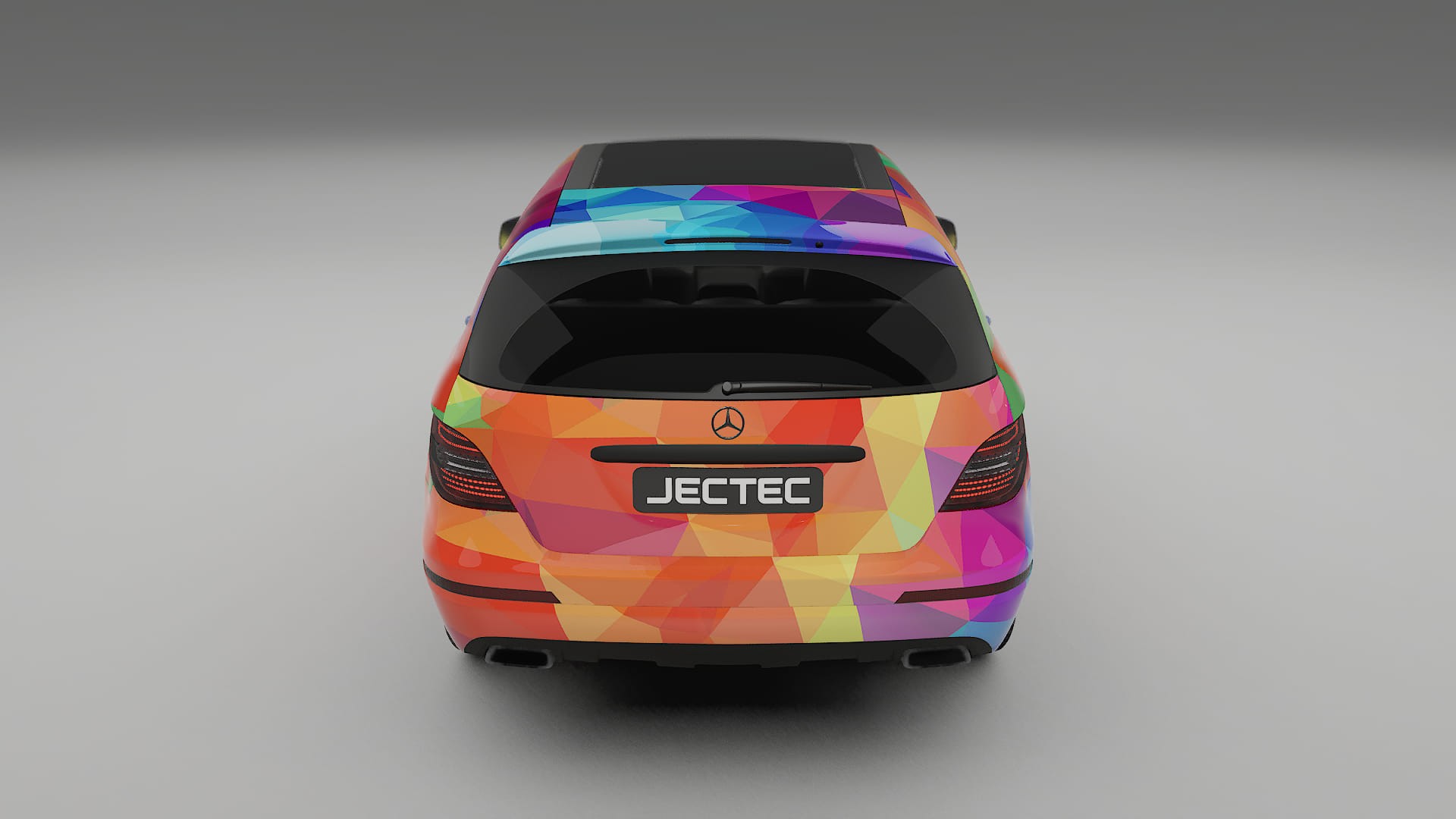 Mercedes R-class W251 facelift LCI VECTOR VIBE – Kit Wrap PPF Personalizat din Folie de Poliuretan Imprimabilă