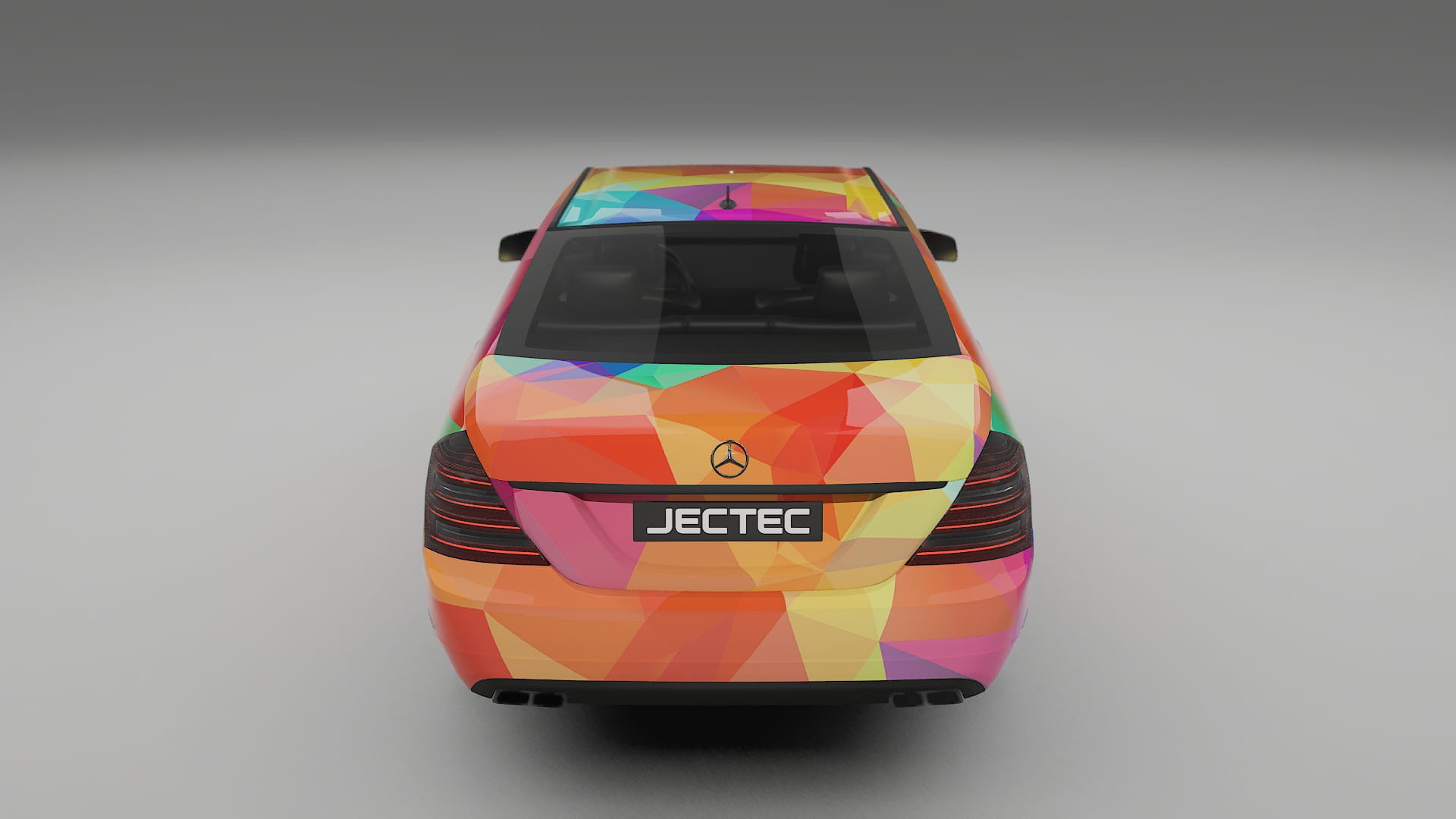 Mercedes S-class W221 facelift LCI VECTOR VIBE – Kit Wrap PPF Personalizat din Folie de Poliuretan Imprimabilă