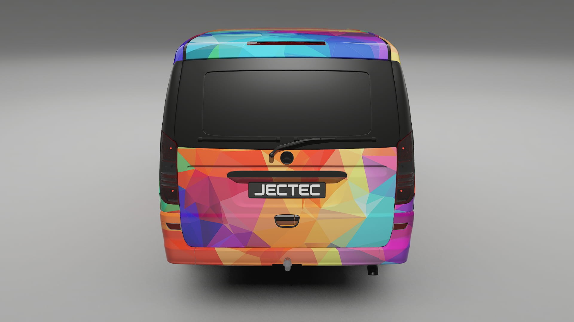 Mercedes Viano Extralong W439 Facelift LCI VECTOR VIBE – Kit Wrap PPF Personalizat din Folie de Poliuretan Imprimabilă