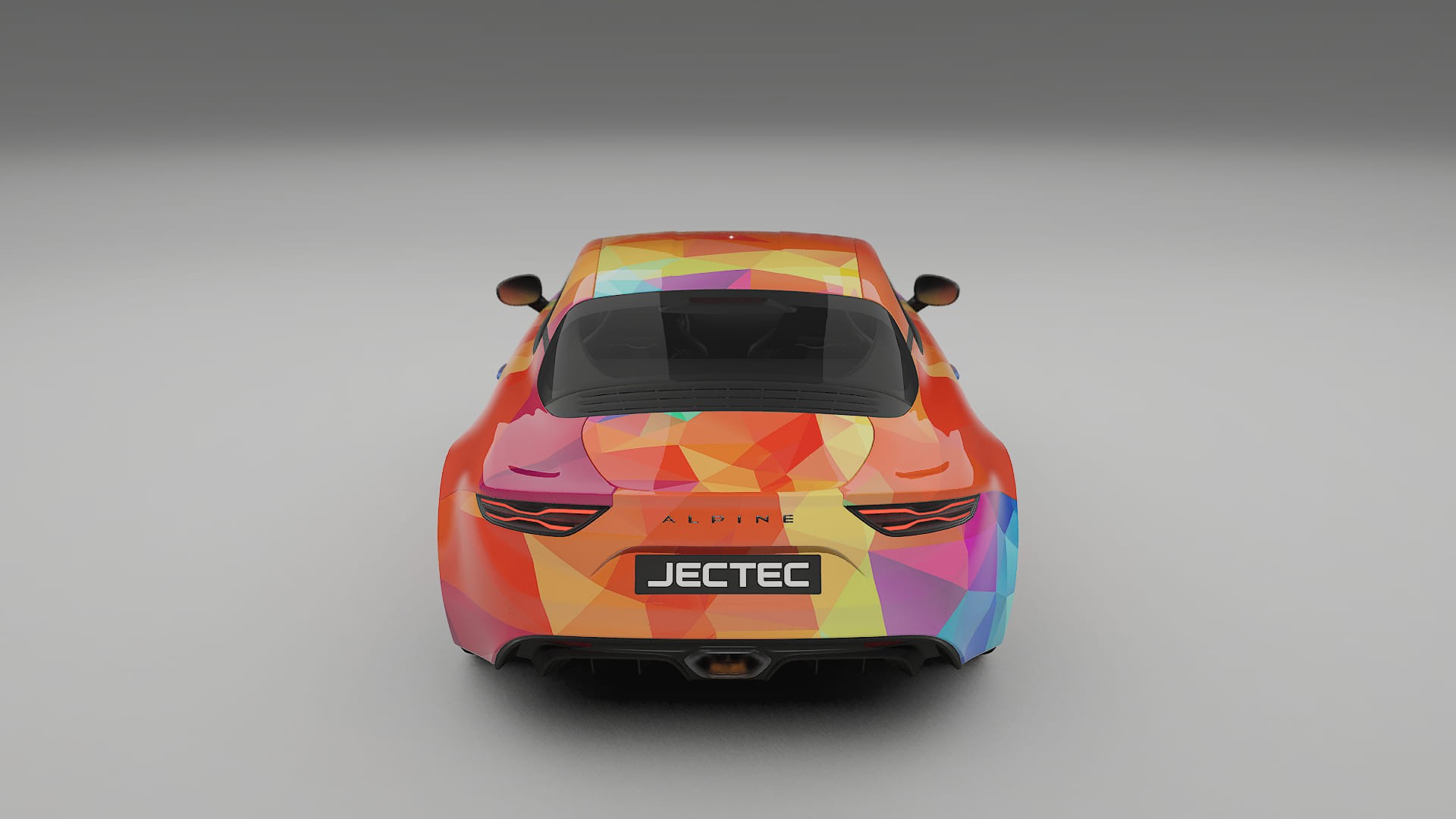 Renault Alpine A110 VECTOR VIBE – Kit Wrap PPF Personalizat din Folie de Poliuretan Imprimabilă