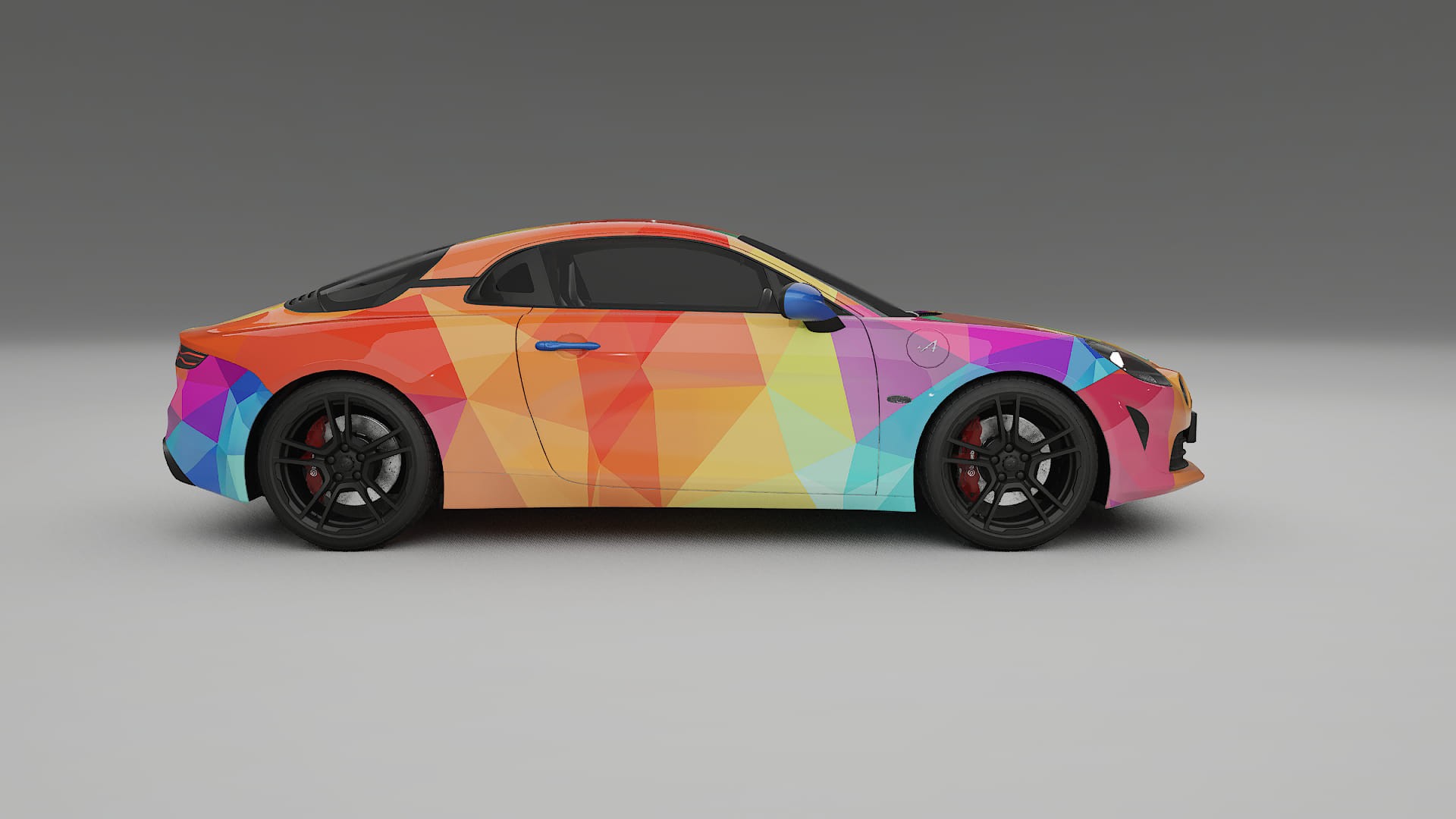 Renault Alpine A110 VECTOR VIBE – Kit Wrap PPF Personalizat din Folie de Poliuretan Imprimabilă