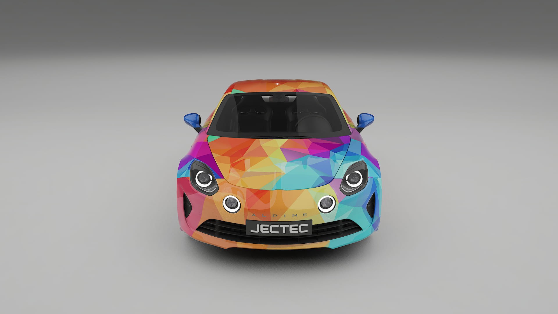 Renault Alpine A110 VECTOR VIBE – Kit Wrap PPF Personalizat din Folie de Poliuretan Imprimabilă