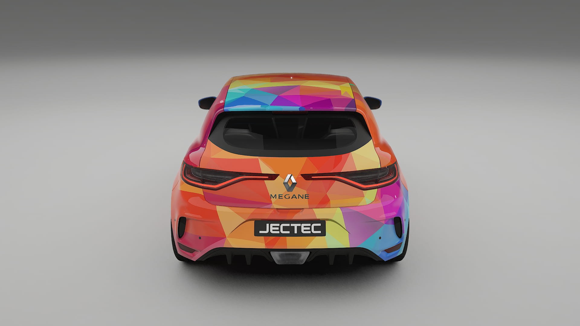 Renault Megane RS IV VECTOR VIBE – Kit Wrap PPF Personalizat din Folie de Poliuretan Imprimabilă
