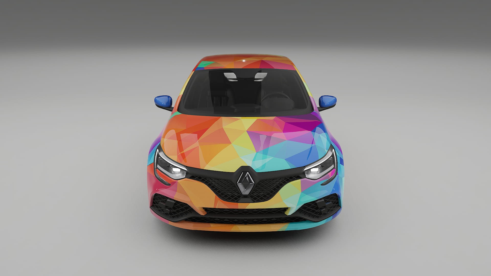 Renault Megane RS IV VECTOR VIBE – Kit Wrap PPF Personalizat din Folie de Poliuretan Imprimabilă