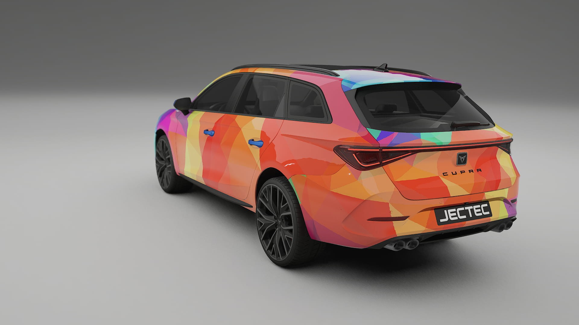 Seat Leon Cupra KL VECTOR VIBE – Kit Wrap PPF Personalizat din Folie de Poliuretan Imprimabilă