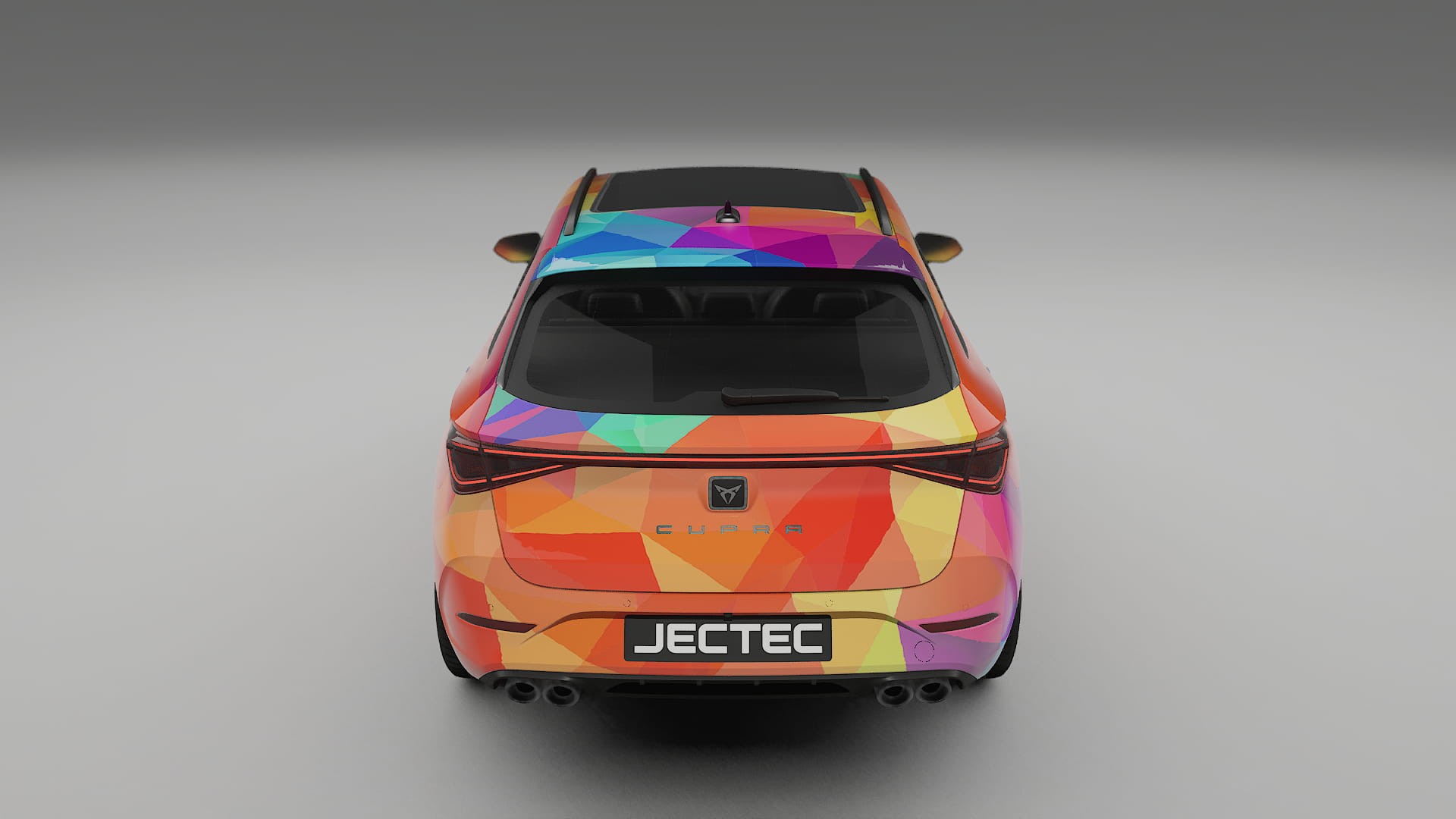 Seat Leon Cupra KL VECTOR VIBE – Kit Wrap PPF Personalizat din Folie de Poliuretan Imprimabilă