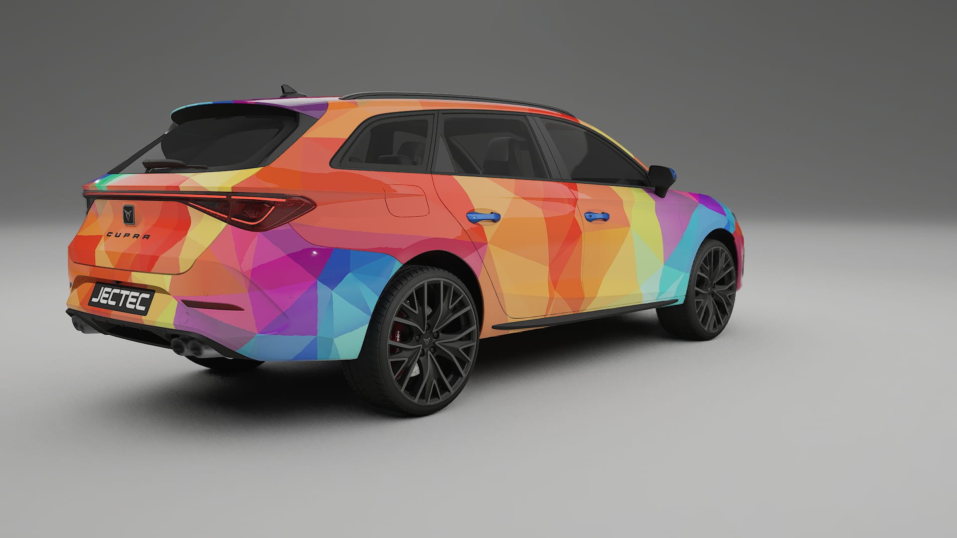 Seat Leon Cupra KL VECTOR VIBE – Kit Wrap PPF Personalizat din Folie de Poliuretan Imprimabilă