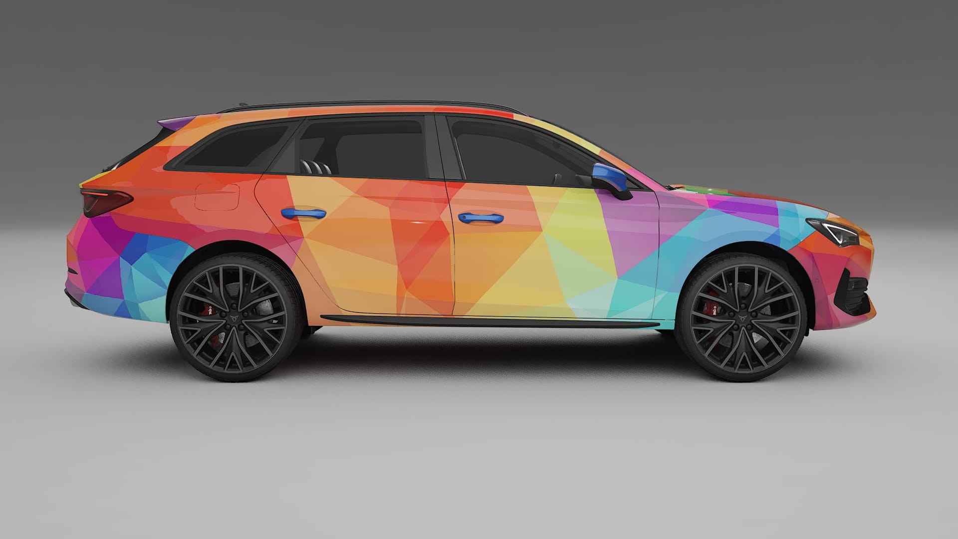Seat Leon Cupra KL VECTOR VIBE – Kit Wrap PPF Personalizat din Folie de Poliuretan Imprimabilă