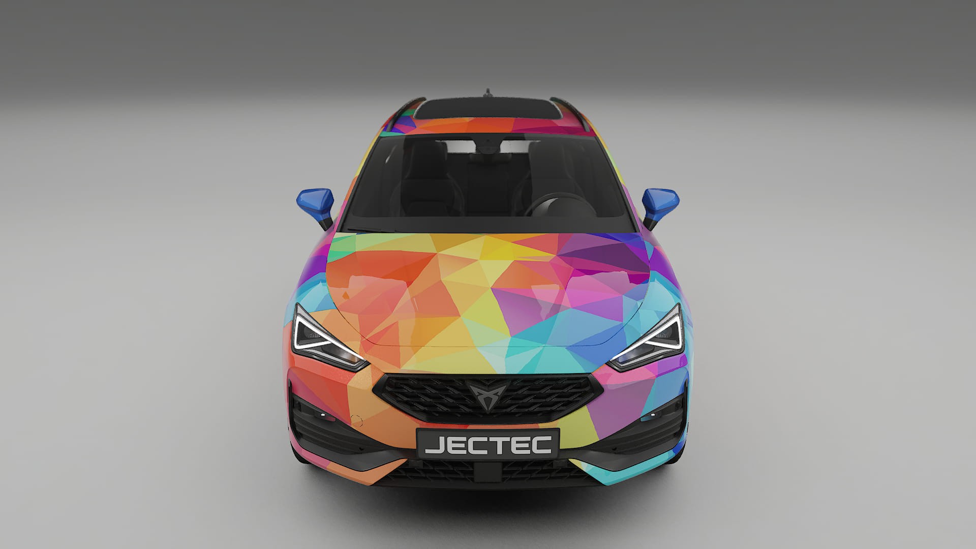 Seat Leon Cupra KL VECTOR VIBE – Kit Wrap PPF Personalizat din Folie de Poliuretan Imprimabilă