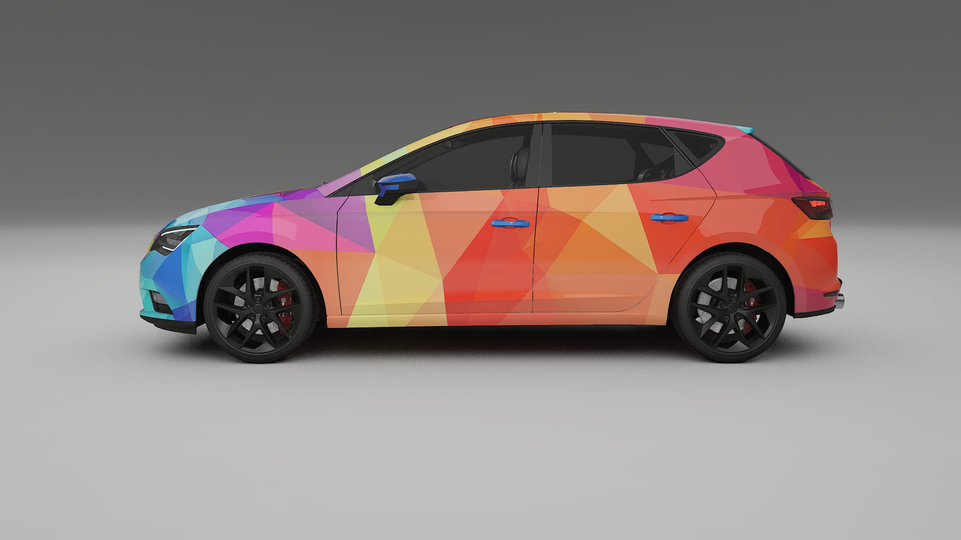 Seat Leon FR 5F VECTOR VIBE – Kit Wrap PPF Personalizat din Folie de Poliuretan Imprimabilă