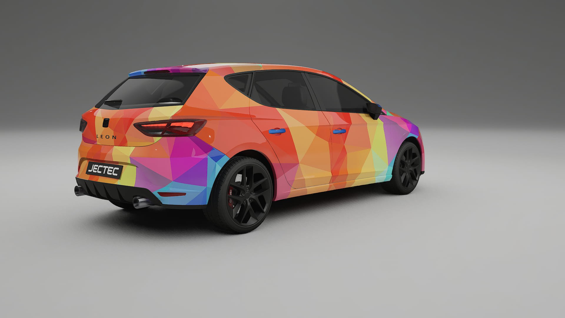 Seat Leon FR 5F VECTOR VIBE – Kit Wrap PPF Personalizat din Folie de Poliuretan Imprimabilă