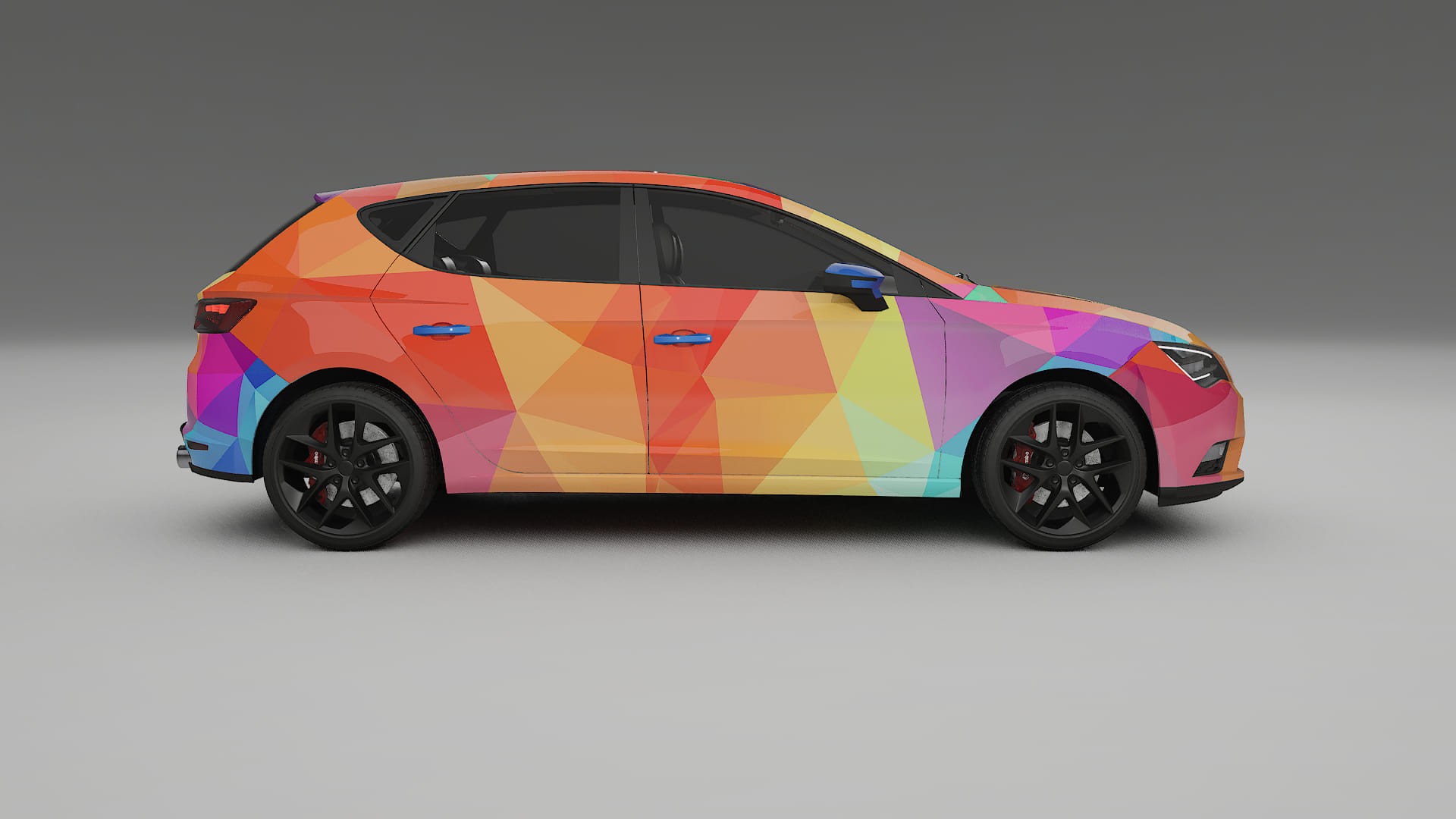 Seat Leon FR 5F VECTOR VIBE – Kit Wrap PPF Personalizat din Folie de Poliuretan Imprimabilă