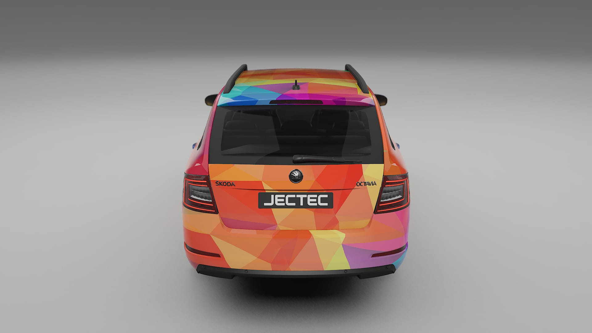 Škoda Octavia combi 5E VECTOR VIBE – Kit Wrap PPF Personalizat din Folie de Poliuretan Imprimabilă