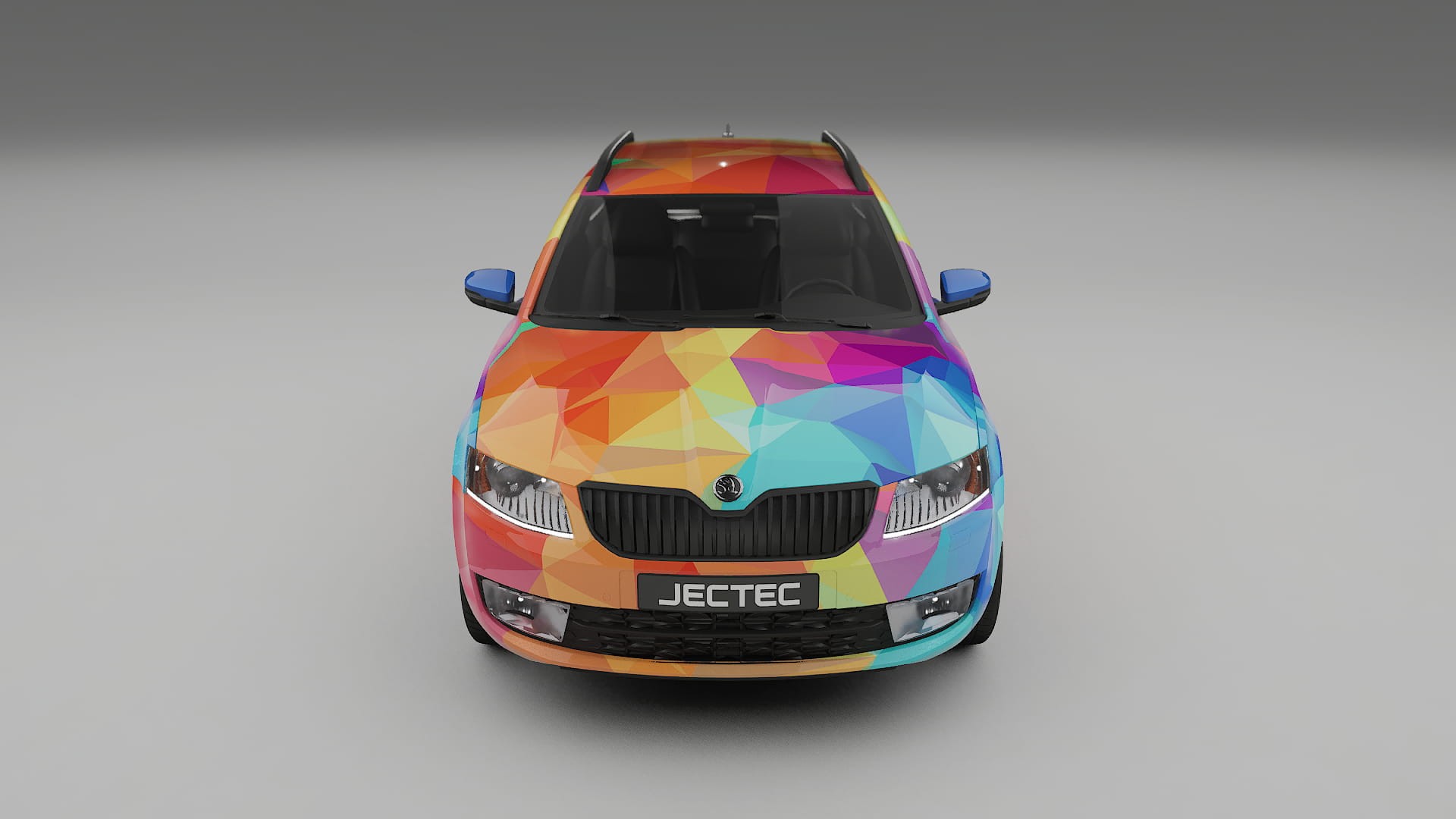 Škoda Octavia combi 5E VECTOR VIBE – Kit Wrap PPF Personalizat din Folie de Poliuretan Imprimabilă