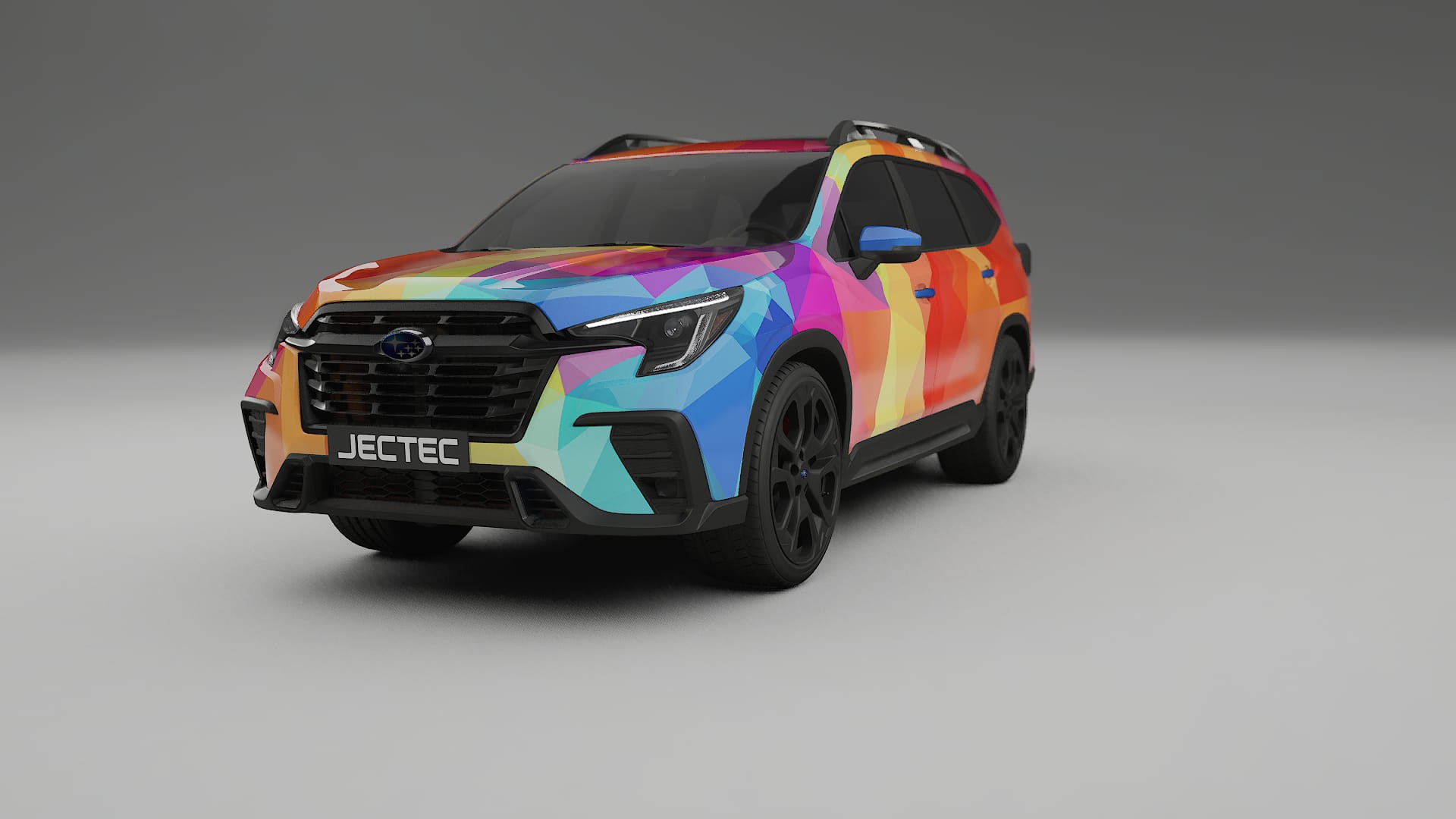 Subaru Ascent BT facelift LCI VECTOR VIBE – Kit Wrap PPF Personalizat din Folie de Poliuretan Imprimabilă