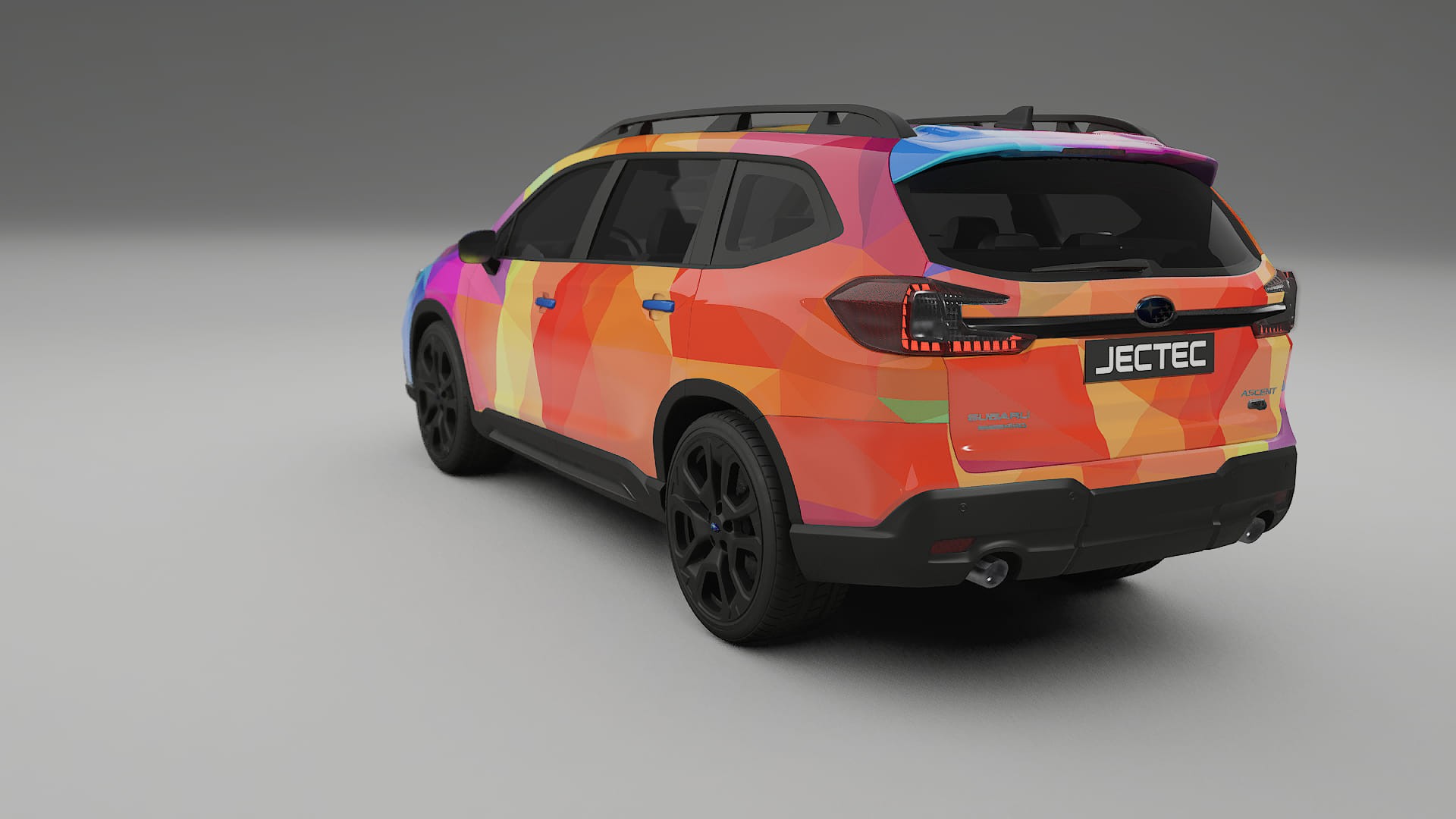 Subaru Ascent BT facelift LCI VECTOR VIBE – Kit Wrap PPF Personalizat din Folie de Poliuretan Imprimabilă
