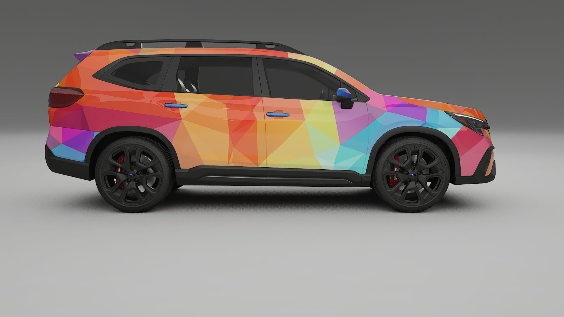 Subaru Ascent BT facelift LCI VECTOR VIBE – Kit Wrap PPF Personalizat din Folie de Poliuretan Imprimabilă