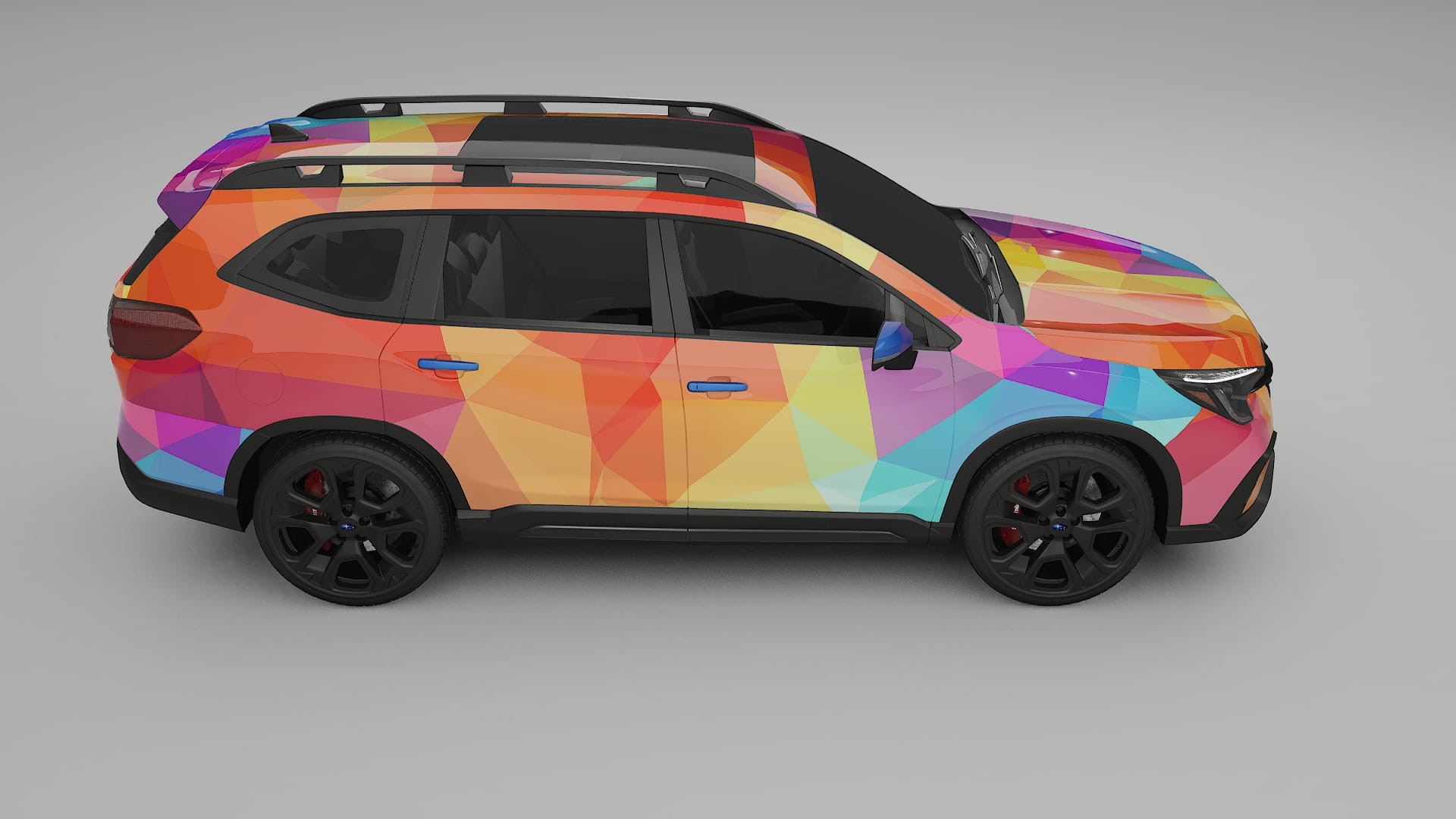 Subaru Ascent BT facelift LCI VECTOR VIBE – Kit Wrap PPF Personalizat din Folie de Poliuretan Imprimabilă