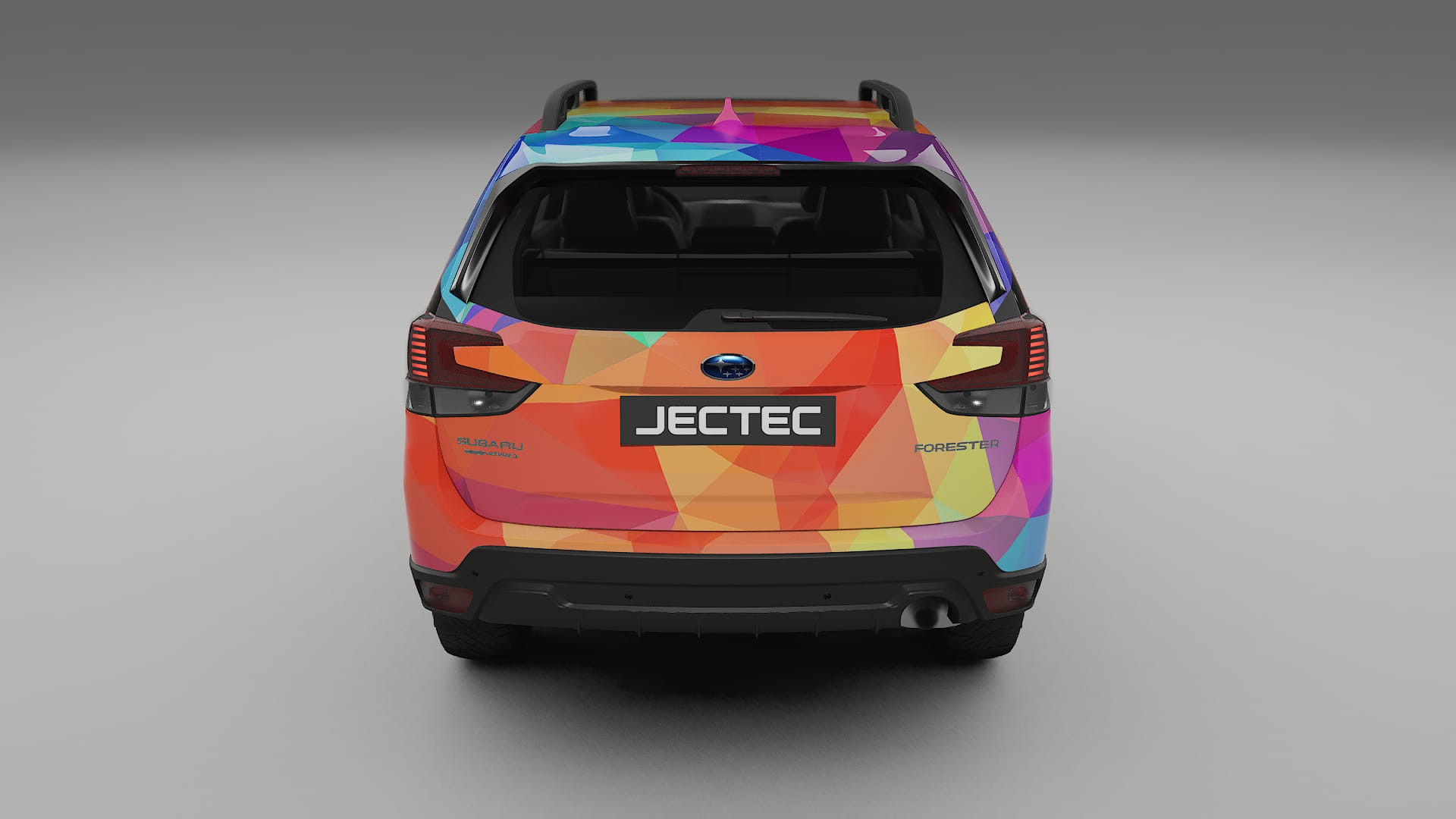 Subaru Forester V SK facelift LCI VECTOR VIBE – Kit Wrap PPF Personalizat din Folie de Poliuretan Imprimabilă
