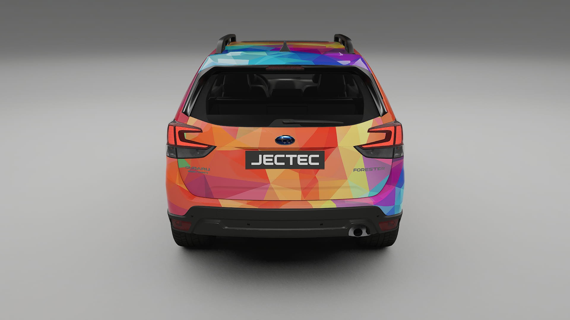 Subaru Forester V SK prefacelift pre-LCI VECTOR VIBE – Kit Wrap PPF Personalizat din Folie de Poliuretan Imprimabilă