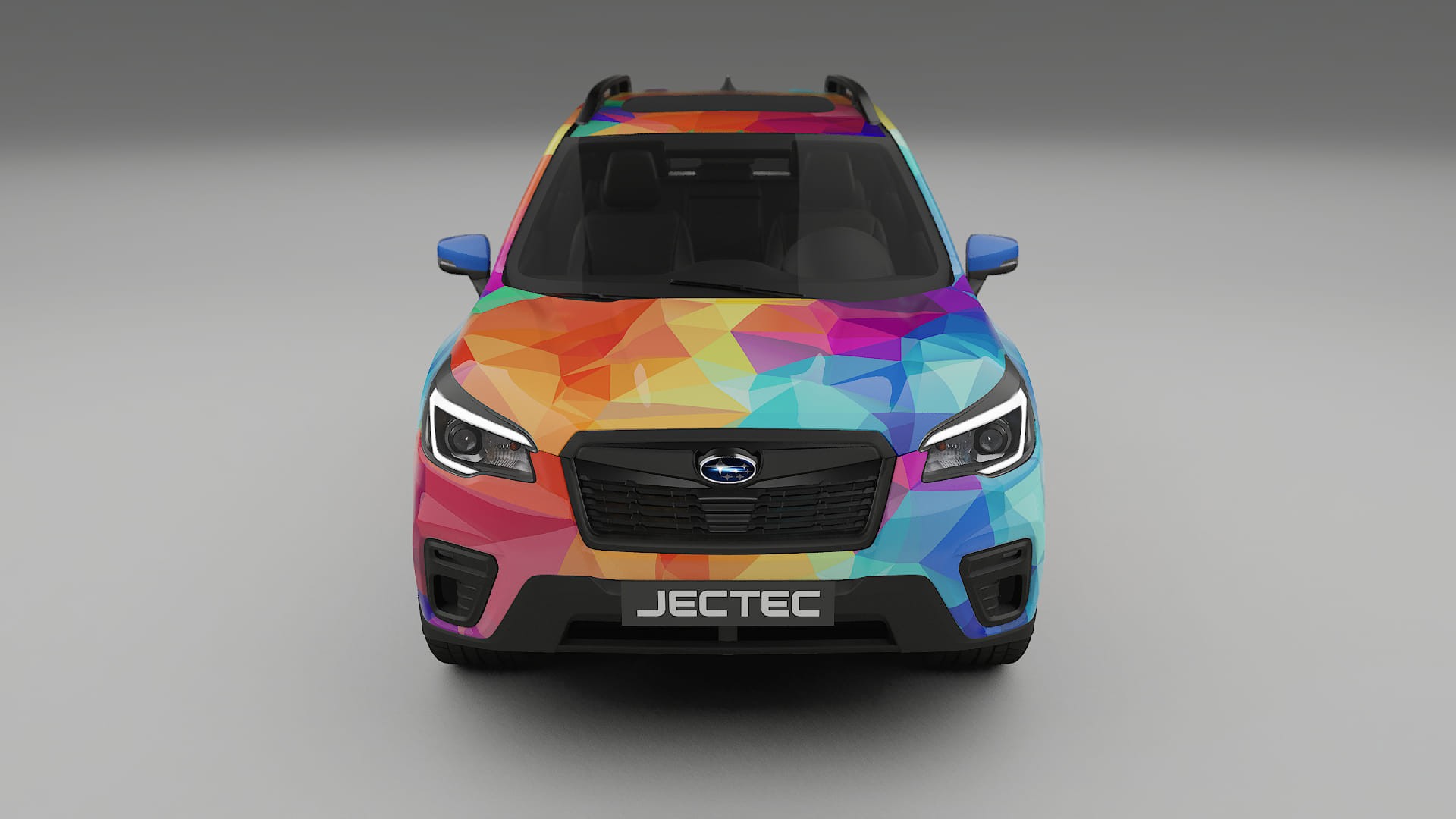 Subaru Forester V SK prefacelift pre-LCI VECTOR VIBE – Kit Wrap PPF Personalizat din Folie de Poliuretan Imprimabilă
