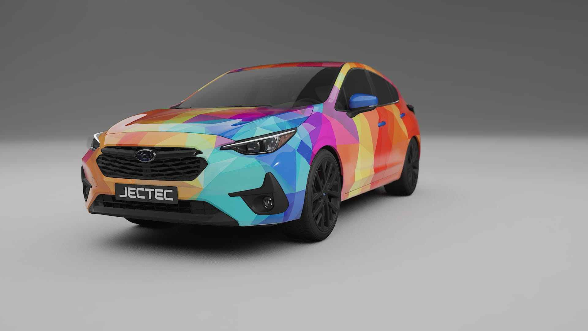 Subaru Impreza GU VECTOR VIBE – Kit Wrap PPF Personalizat din Folie de Poliuretan Imprimabilă