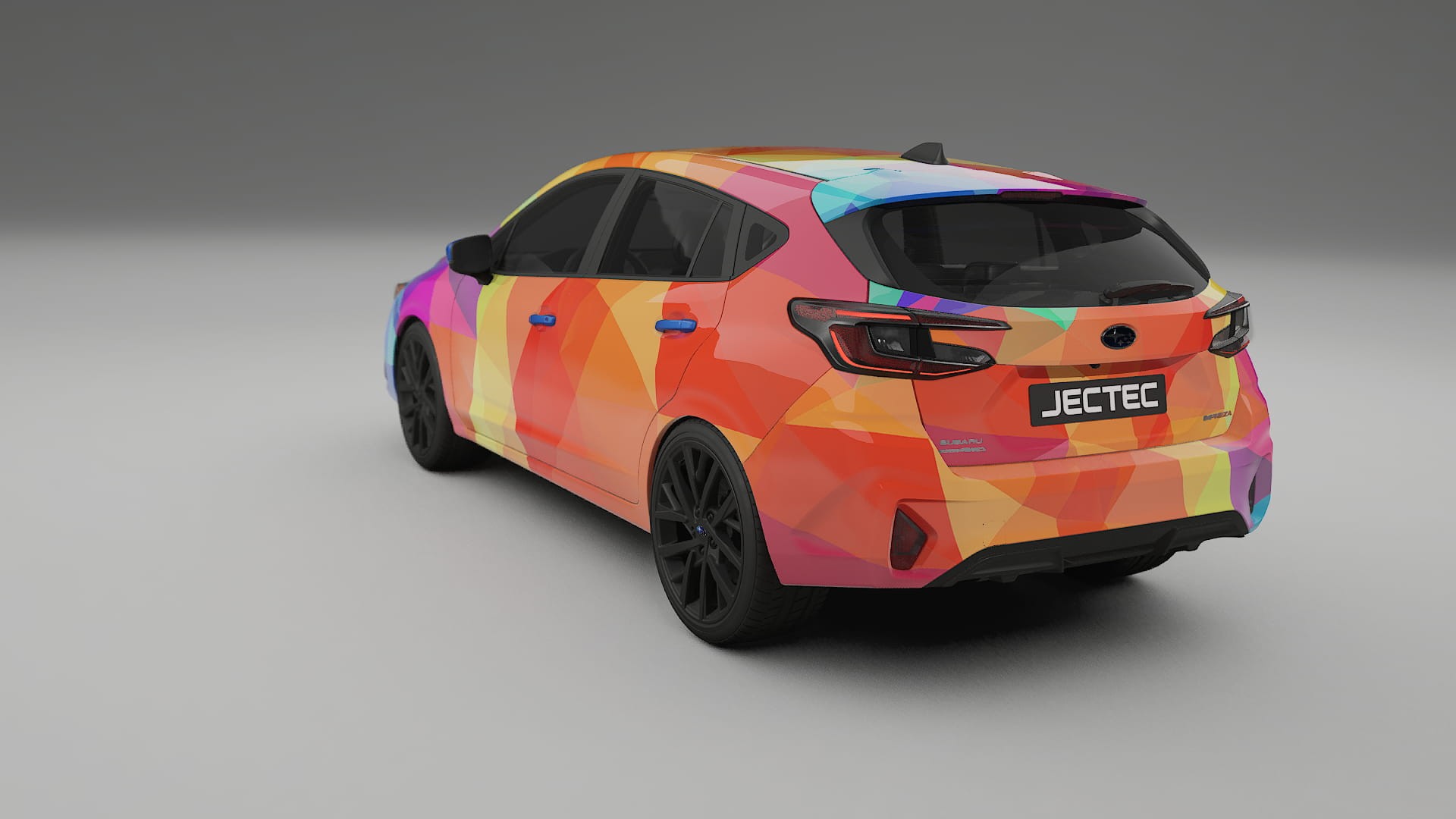 Subaru Impreza GU VECTOR VIBE – Kit Wrap PPF Personalizat din Folie de Poliuretan Imprimabilă