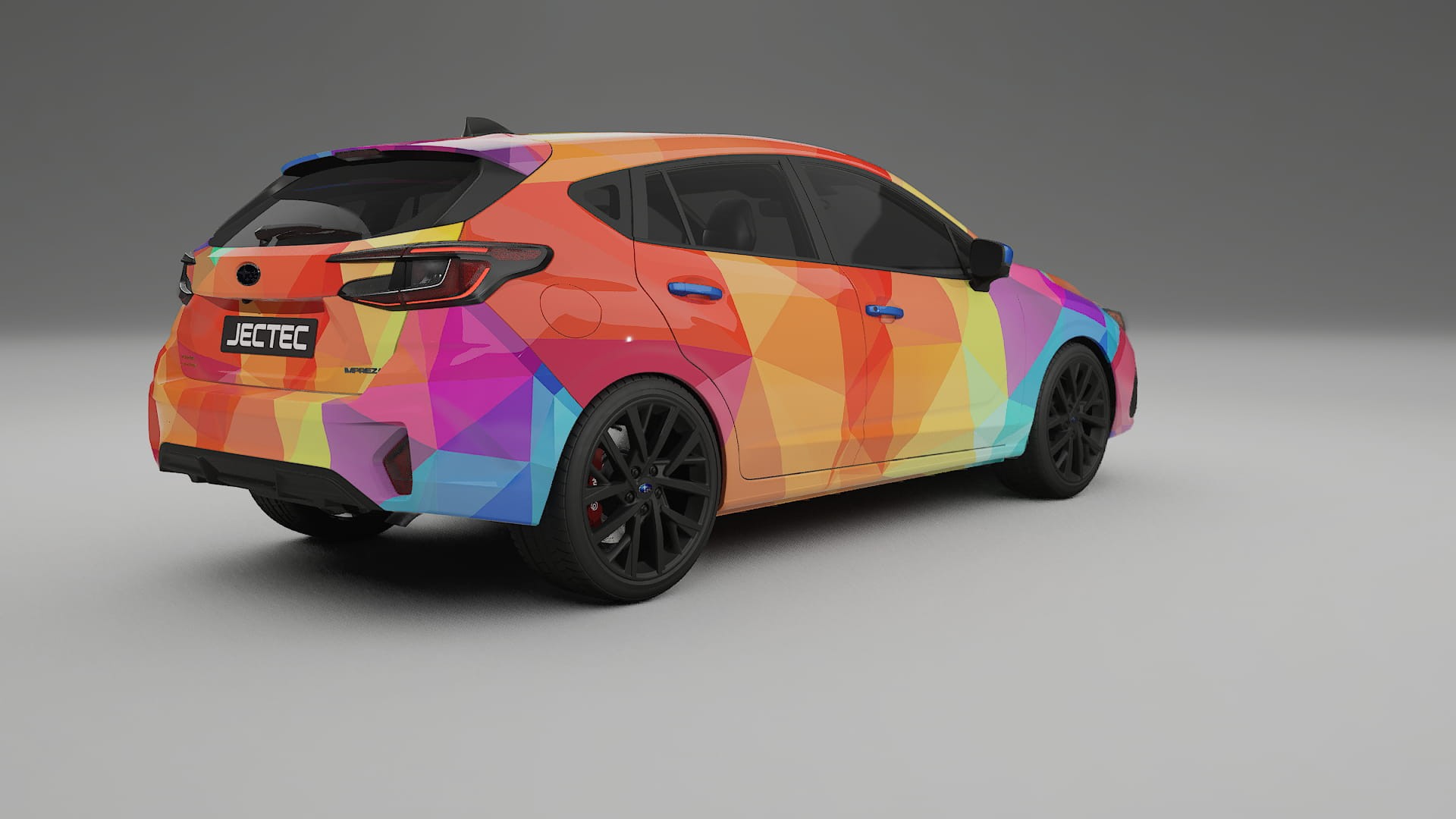 Subaru Impreza GU VECTOR VIBE – Kit Wrap PPF Personalizat din Folie de Poliuretan Imprimabilă