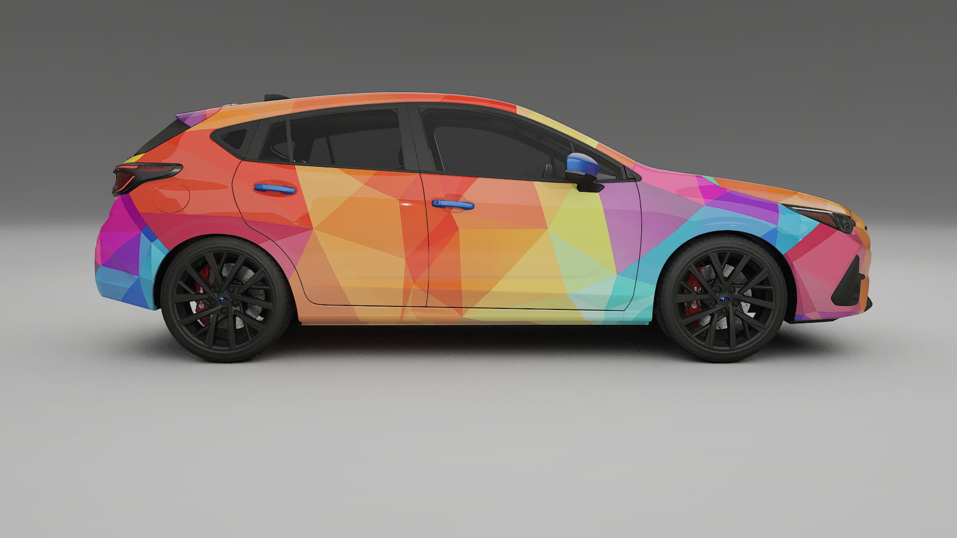 Subaru Impreza GU VECTOR VIBE – Kit Wrap PPF Personalizat din Folie de Poliuretan Imprimabilă