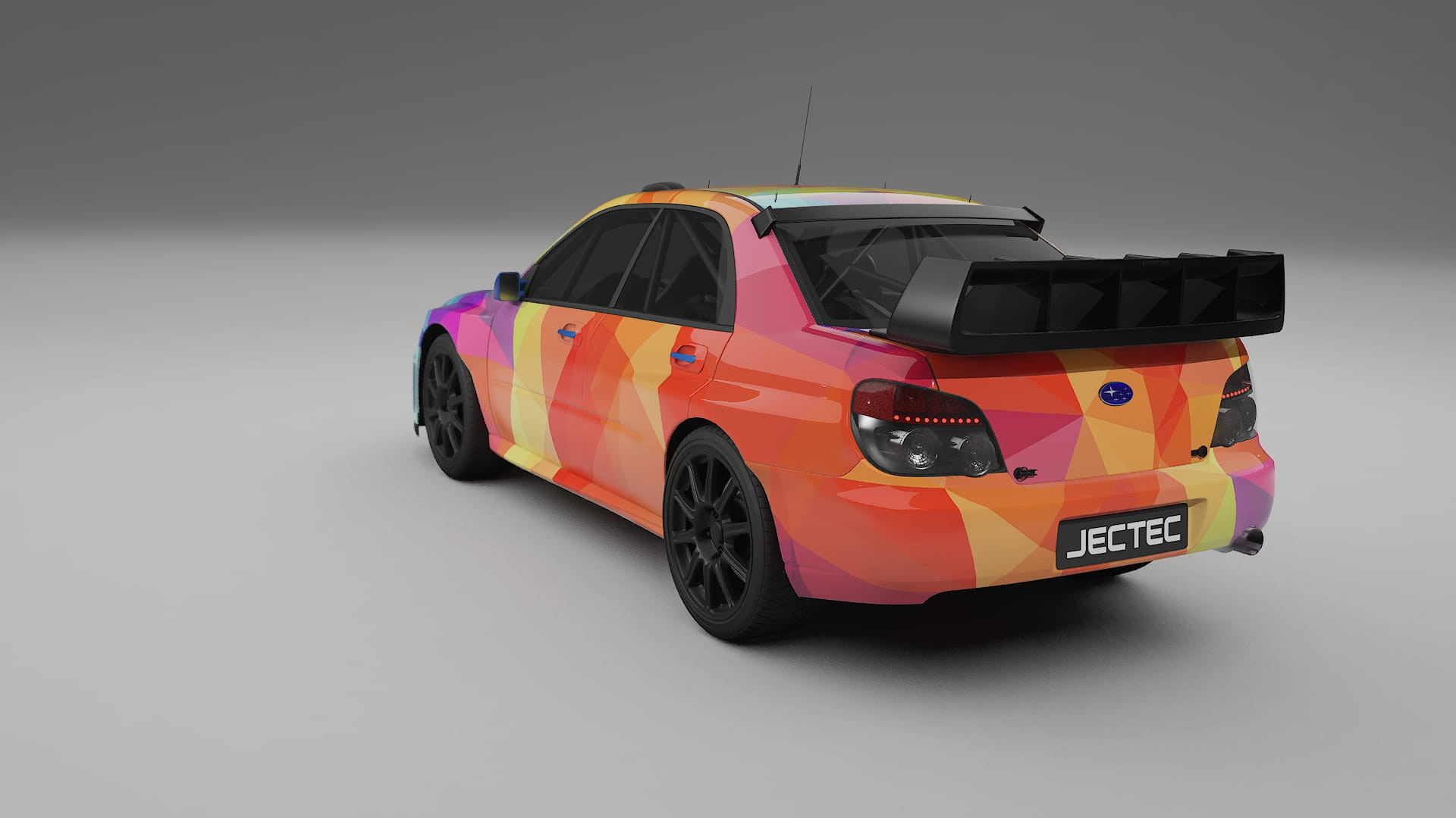Subaru Impreza WRC GD VECTOR VIBE – Kit Wrap PPF Personalizat din Folie de Poliuretan Imprimabilă