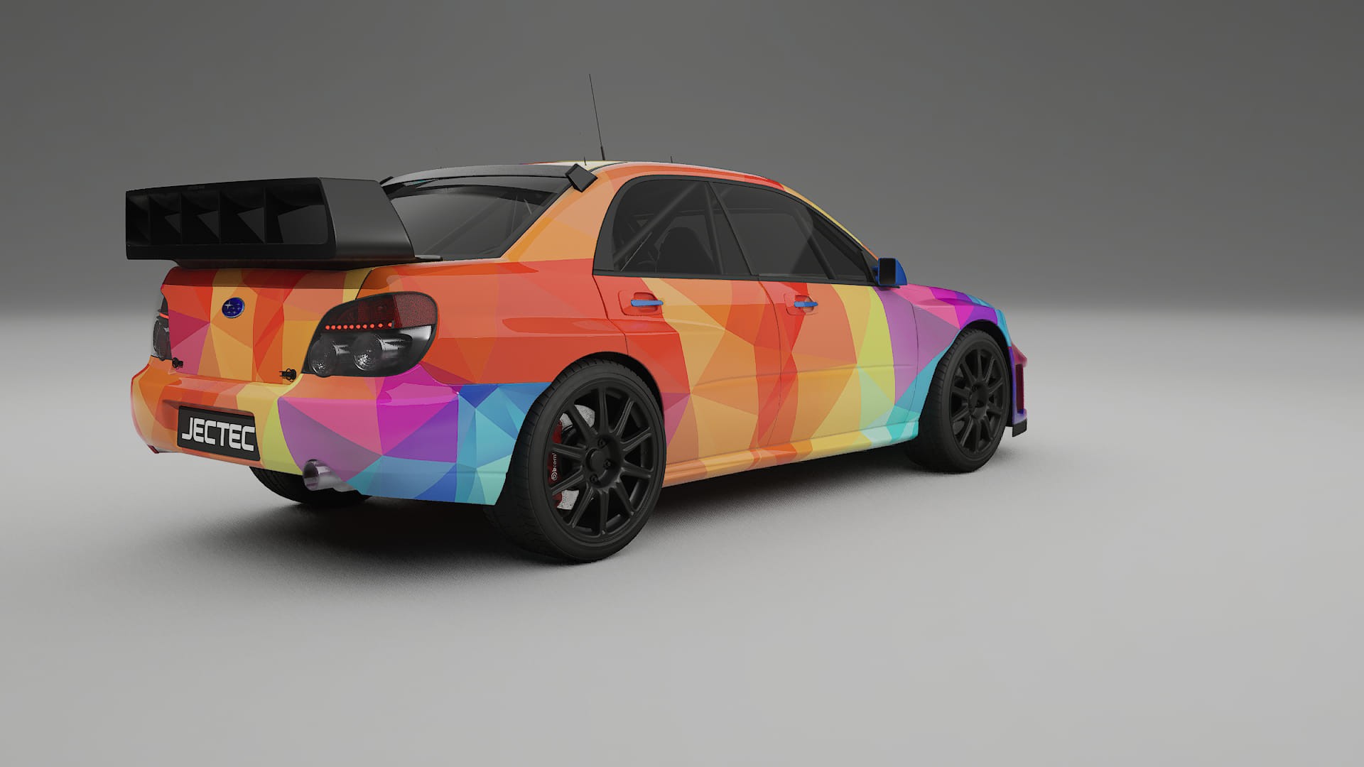 Subaru Impreza WRC GD VECTOR VIBE – Kit Wrap PPF Personalizat din Folie de Poliuretan Imprimabilă
