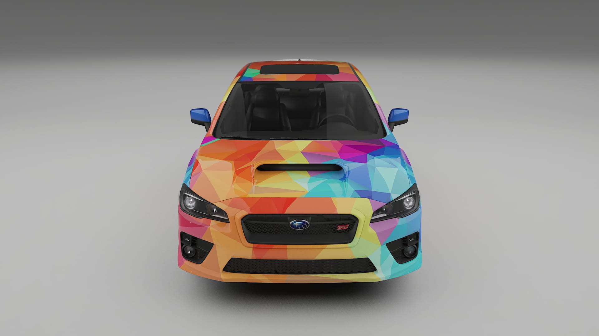 Subaru Impreza WRX Sti VA prefacelift pre-LCI VECTOR VIBE – Kit Wrap PPF Personalizat din Folie de Poliuretan Imprimabilă
