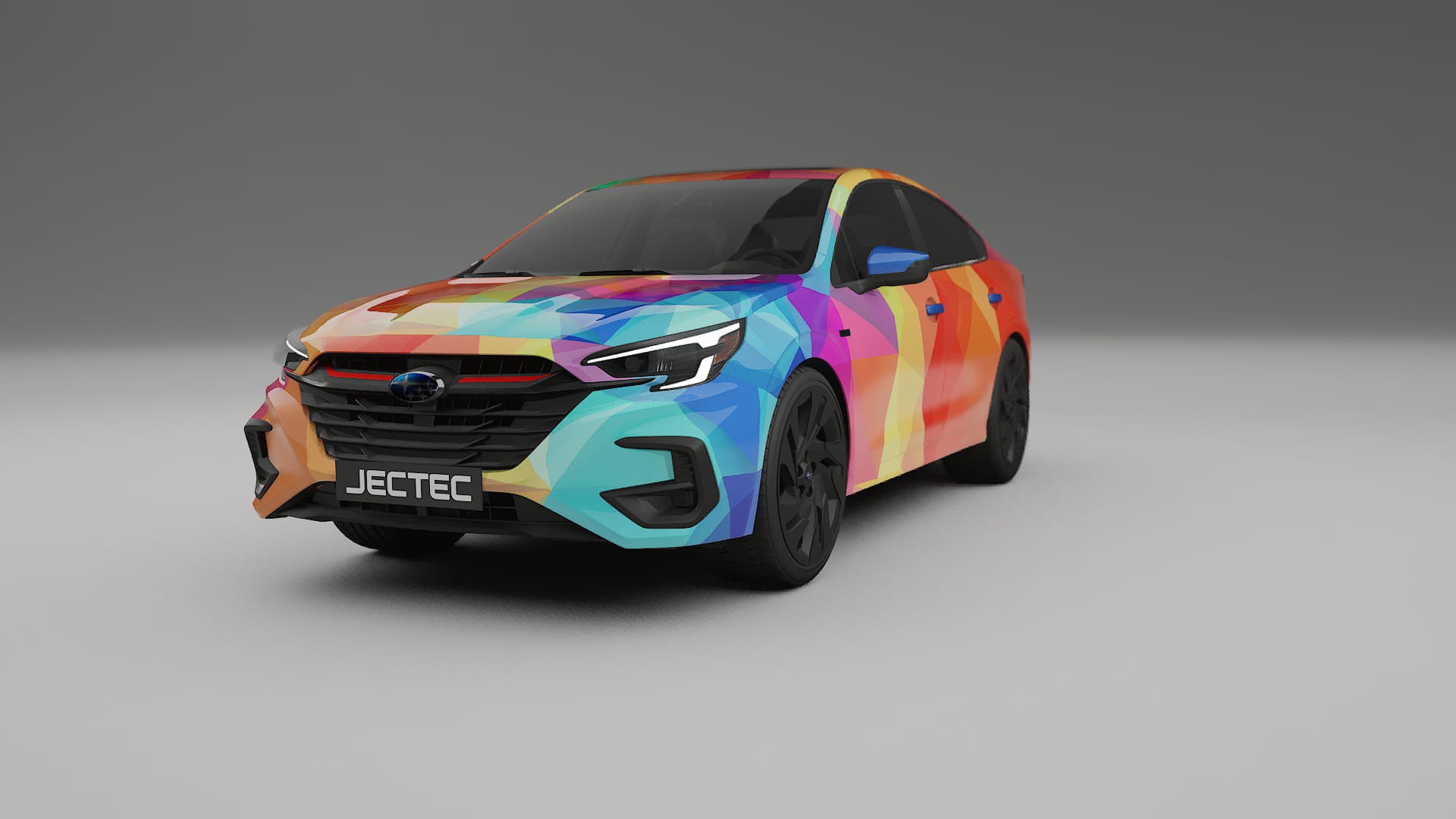 Subaru Legacy BW VECTOR VIBE – Kit Wrap PPF Personalizat din Folie de Poliuretan Imprimabilă