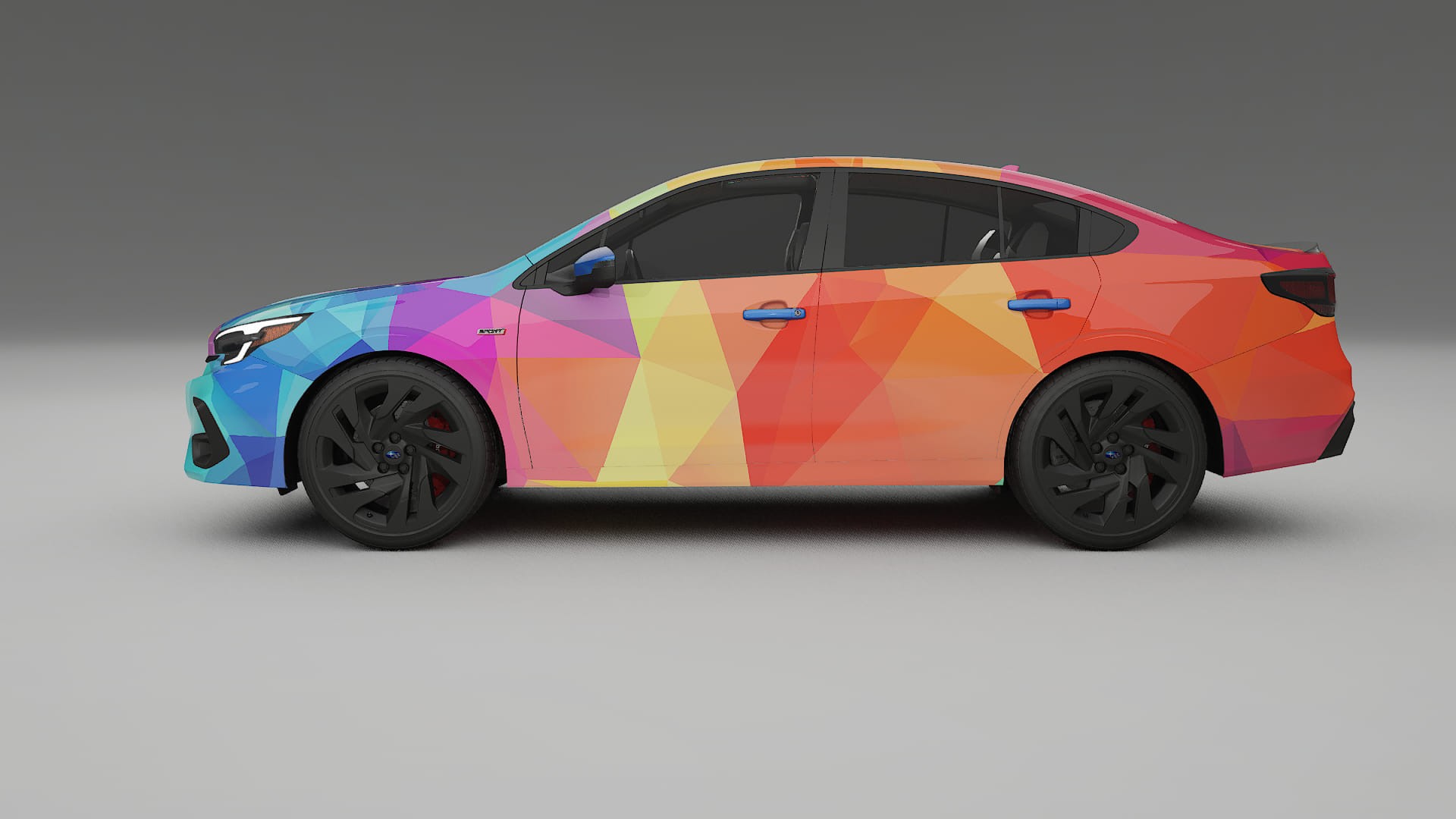 Subaru Legacy BW VECTOR VIBE – Kit Wrap PPF Personalizat din Folie de Poliuretan Imprimabilă