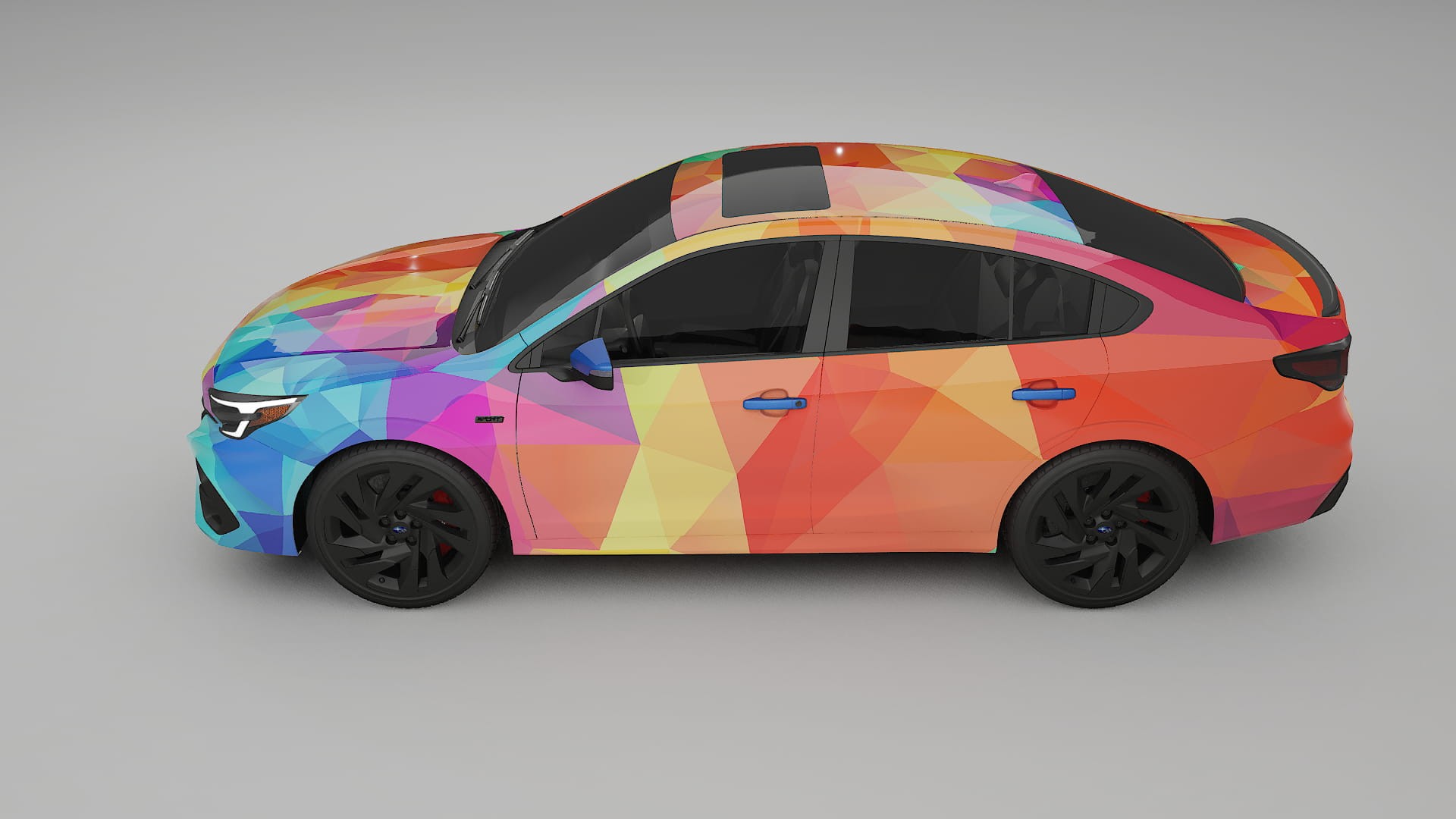 Subaru Legacy BW VECTOR VIBE – Kit Wrap PPF Personalizat din Folie de Poliuretan Imprimabilă