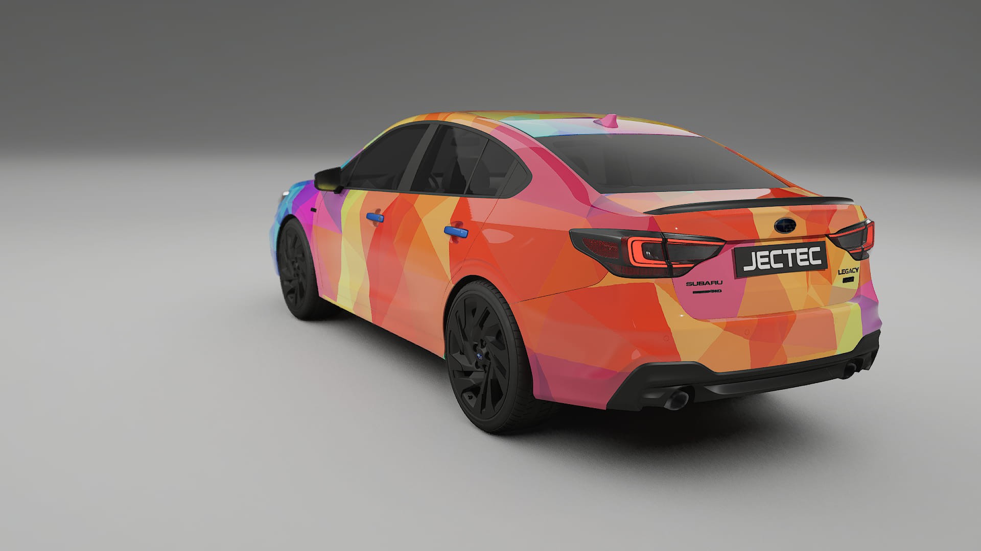 Subaru Legacy BW VECTOR VIBE – Kit Wrap PPF Personalizat din Folie de Poliuretan Imprimabilă