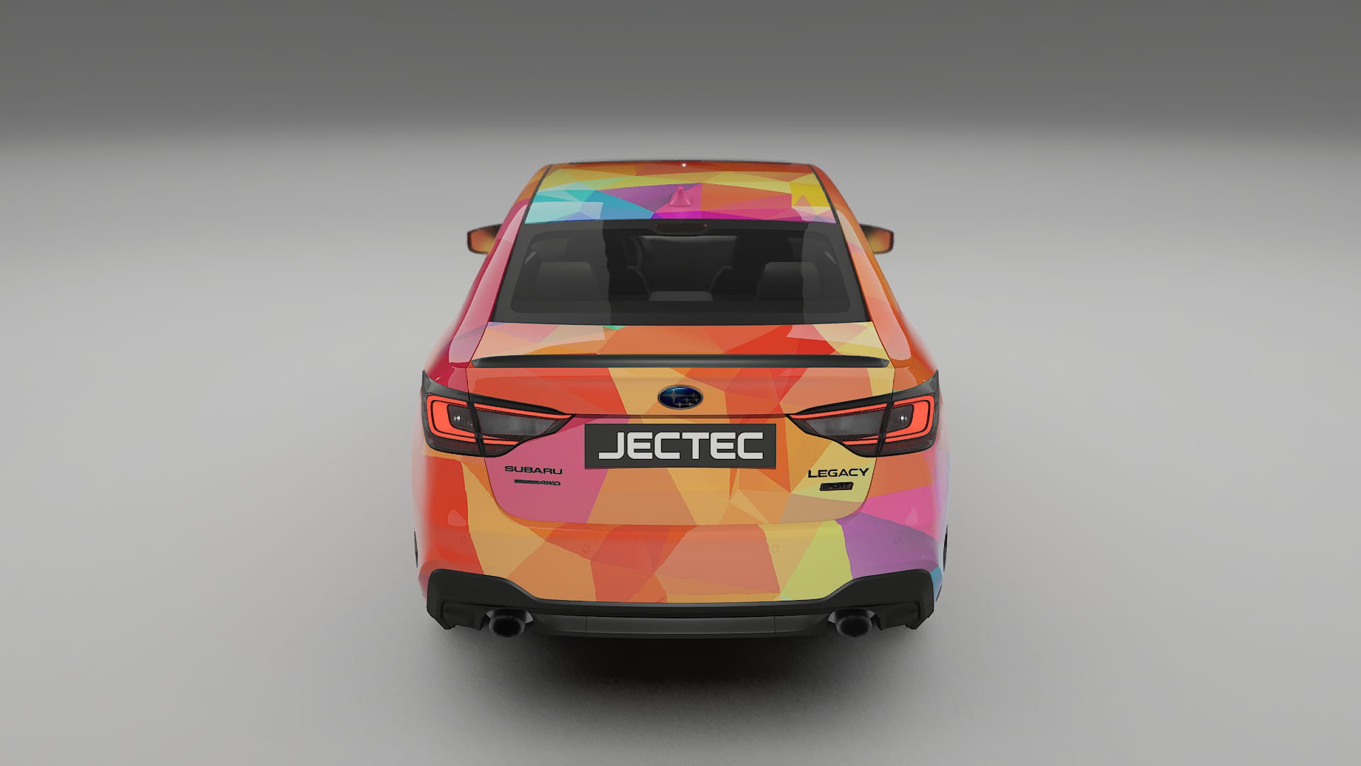 Subaru Legacy BW VECTOR VIBE – Kit Wrap PPF Personalizat din Folie de Poliuretan Imprimabilă