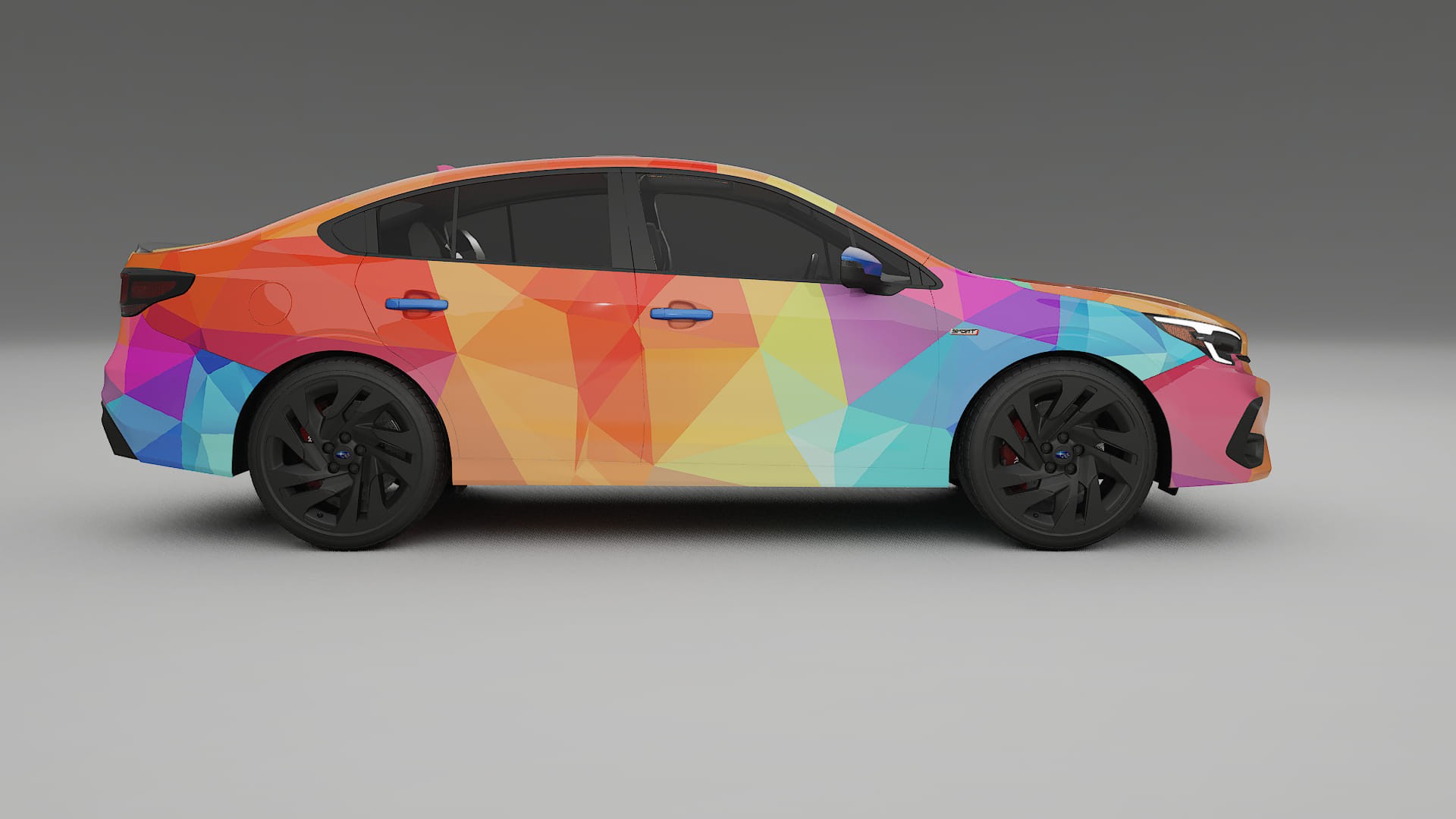 Subaru Legacy BW VECTOR VIBE – Kit Wrap PPF Personalizat din Folie de Poliuretan Imprimabilă