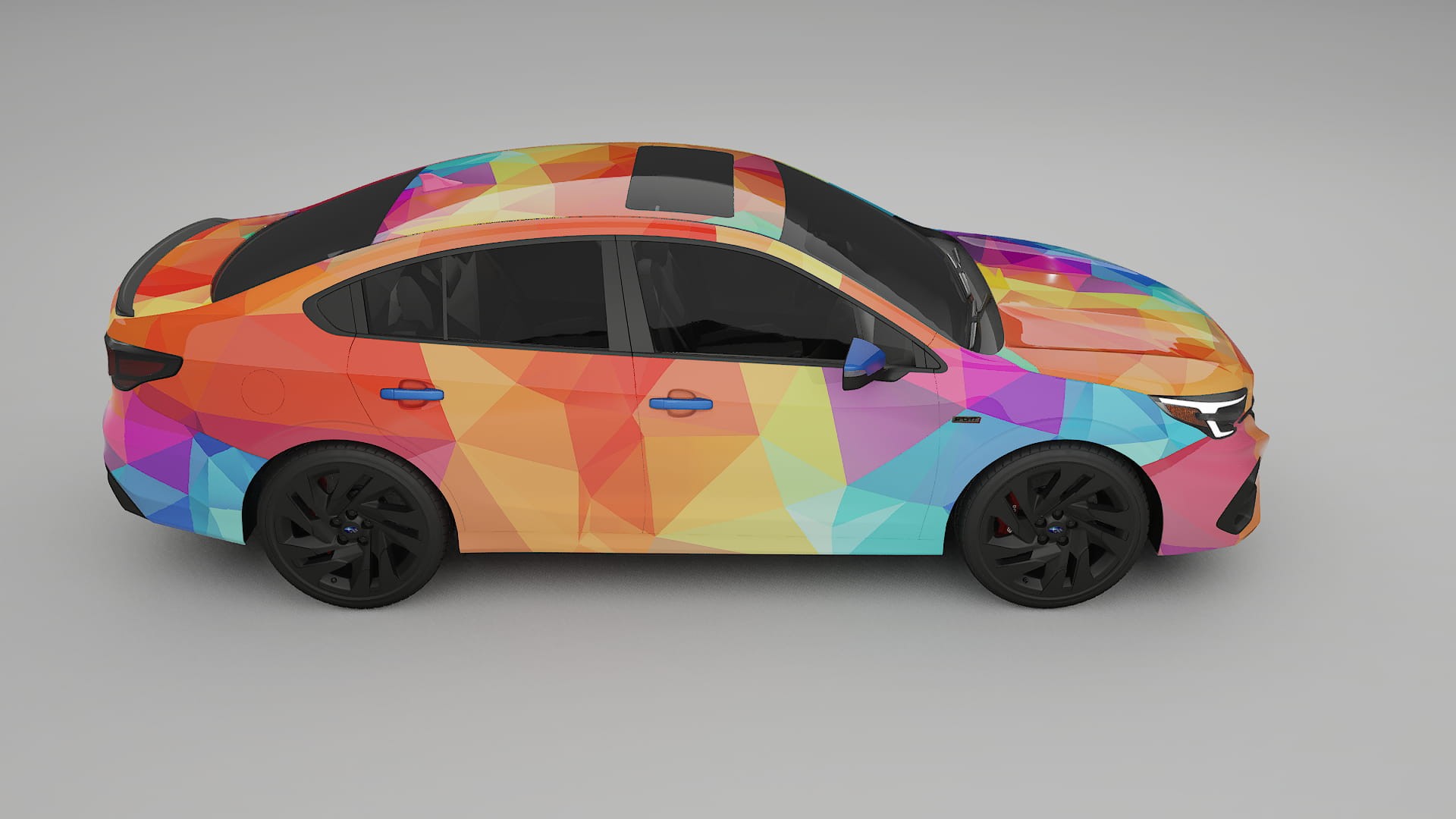 Subaru Legacy BW VECTOR VIBE – Kit Wrap PPF Personalizat din Folie de Poliuretan Imprimabilă