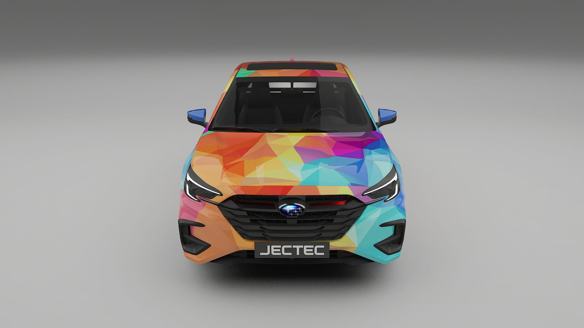 Subaru Legacy BW VECTOR VIBE – Kit Wrap PPF Personalizat din Folie de Poliuretan Imprimabilă