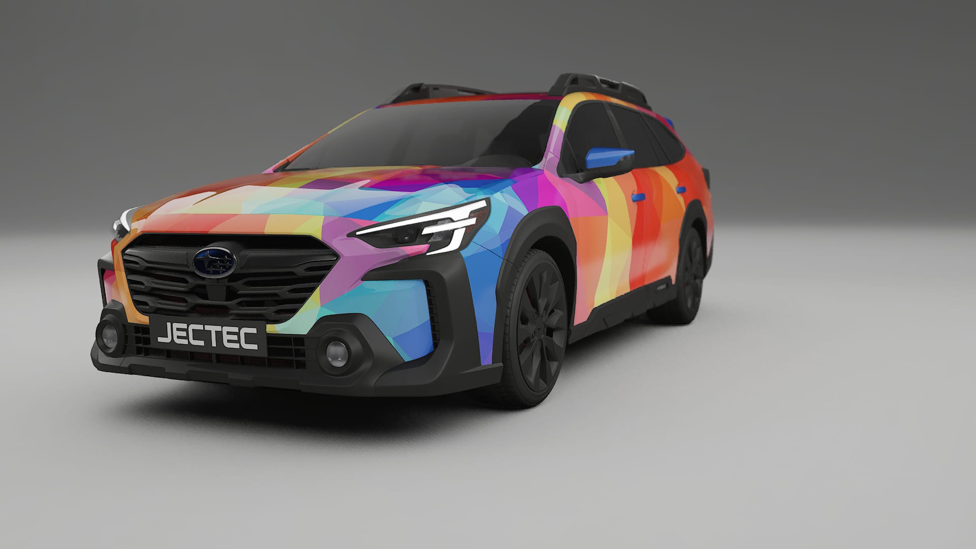 Subaru Outback VI BS facelift LCI VECTOR VIBE – Kit Wrap PPF Personalizat din Folie de Poliuretan Imprimabilă