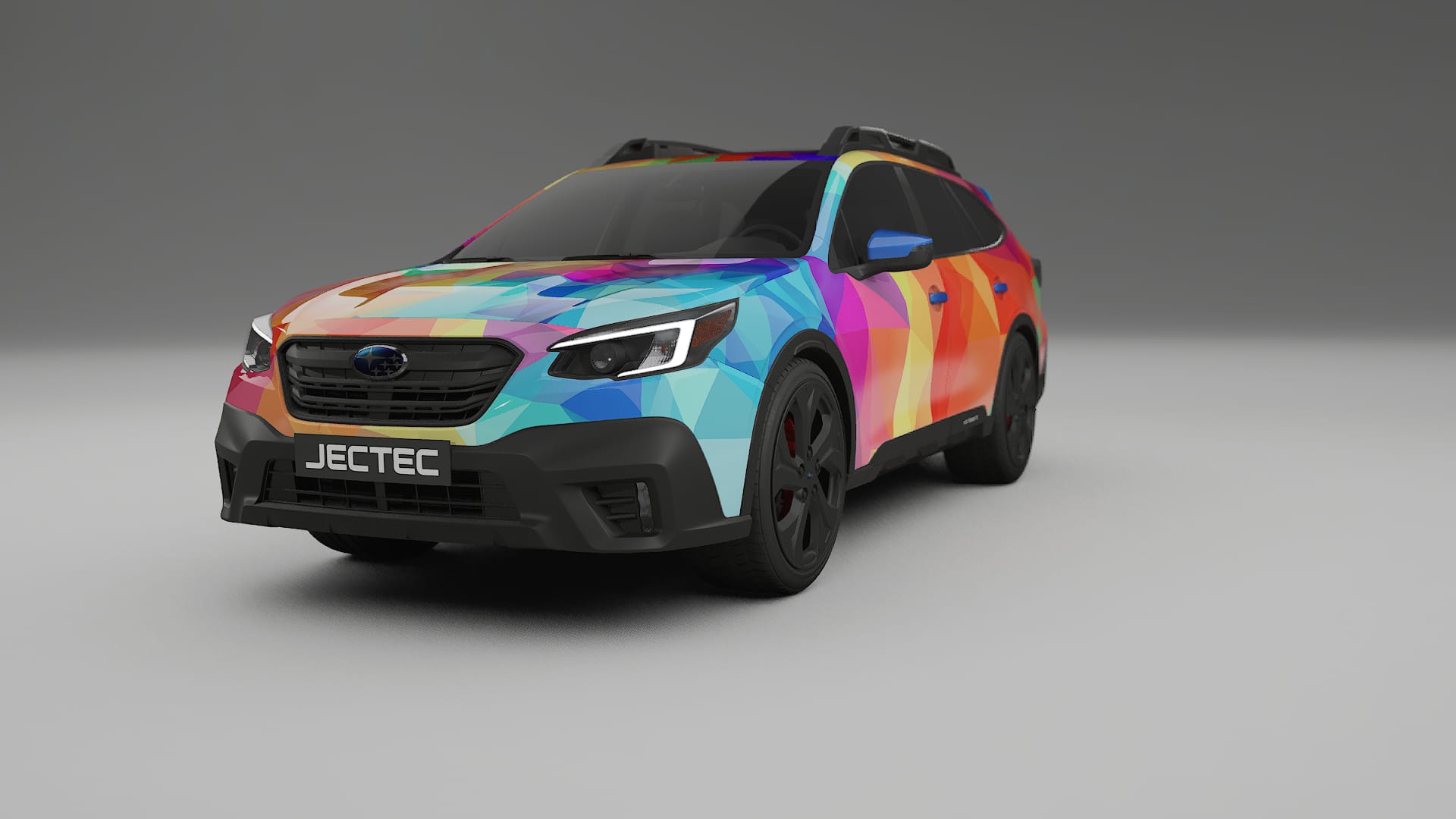 Subaru Outback VI BS prefacelift pre-LCI VECTOR VIBE – Kit Wrap PPF Personalizat din Folie de Poliuretan Imprimabilă