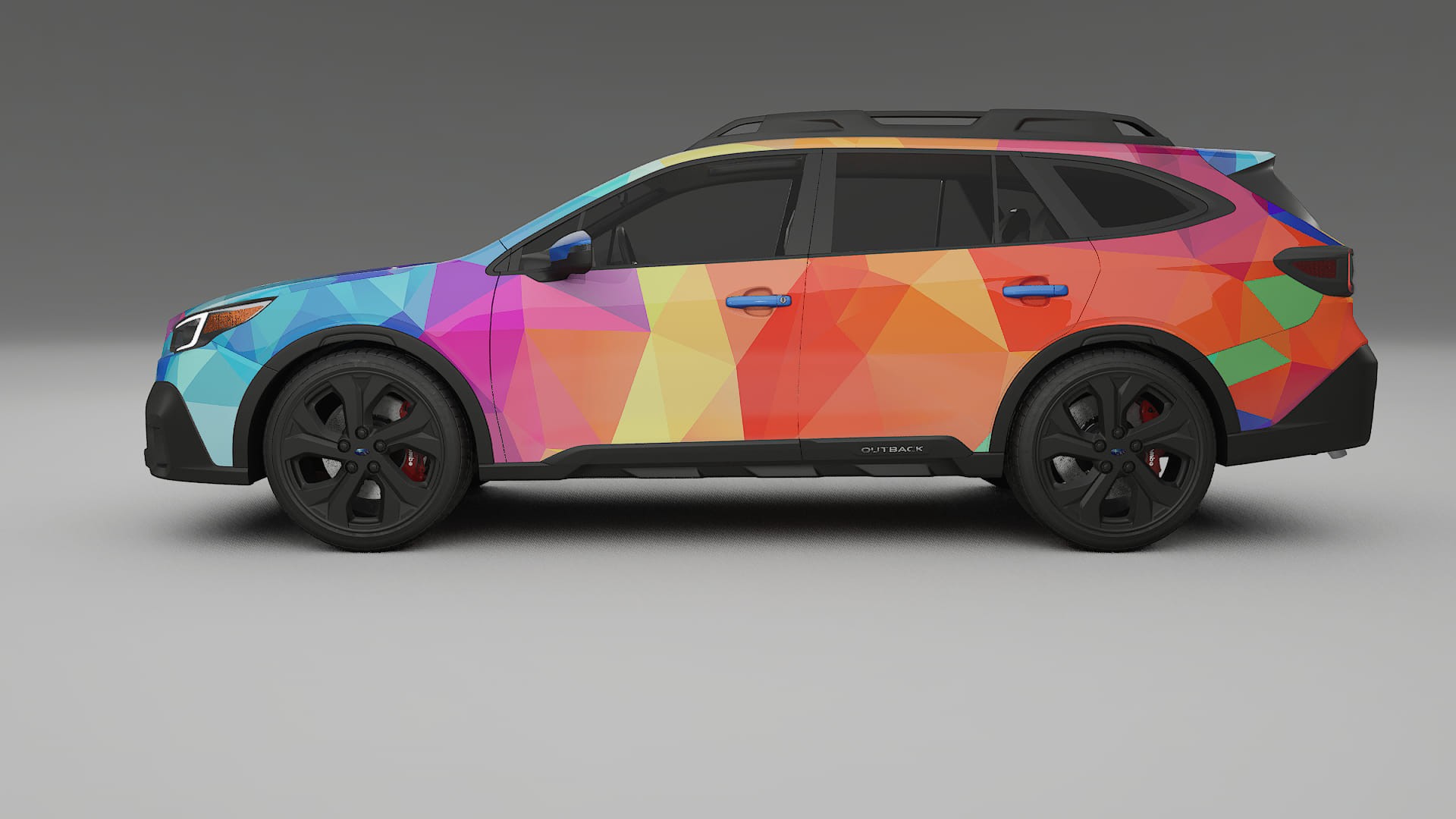 Subaru Outback VI BS prefacelift pre-LCI VECTOR VIBE – Kit Wrap PPF Personalizat din Folie de Poliuretan Imprimabilă