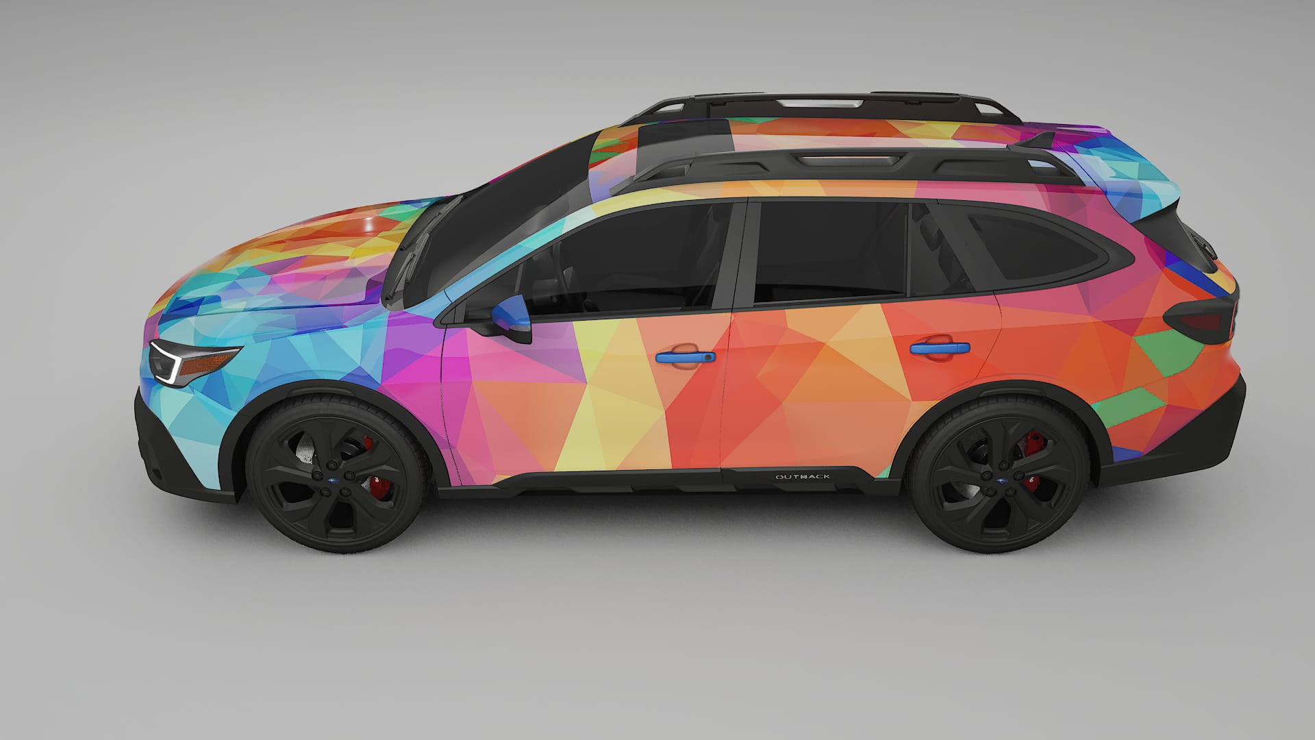 Subaru Outback VI BS prefacelift pre-LCI VECTOR VIBE – Kit Wrap PPF Personalizat din Folie de Poliuretan Imprimabilă